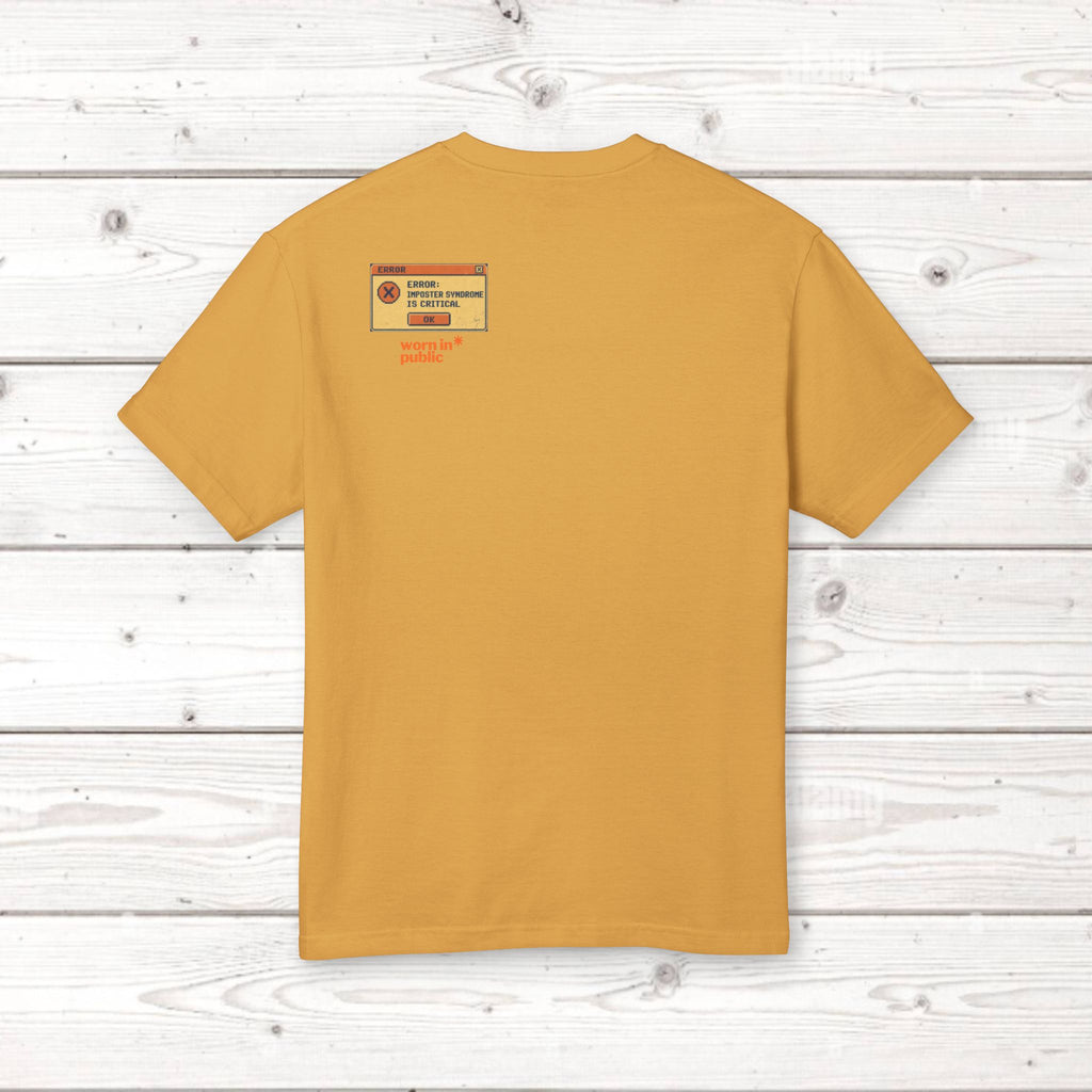 Winging It Retro Computer Unisex Tee — Funny Vintage Tech Graphic T-Shirt