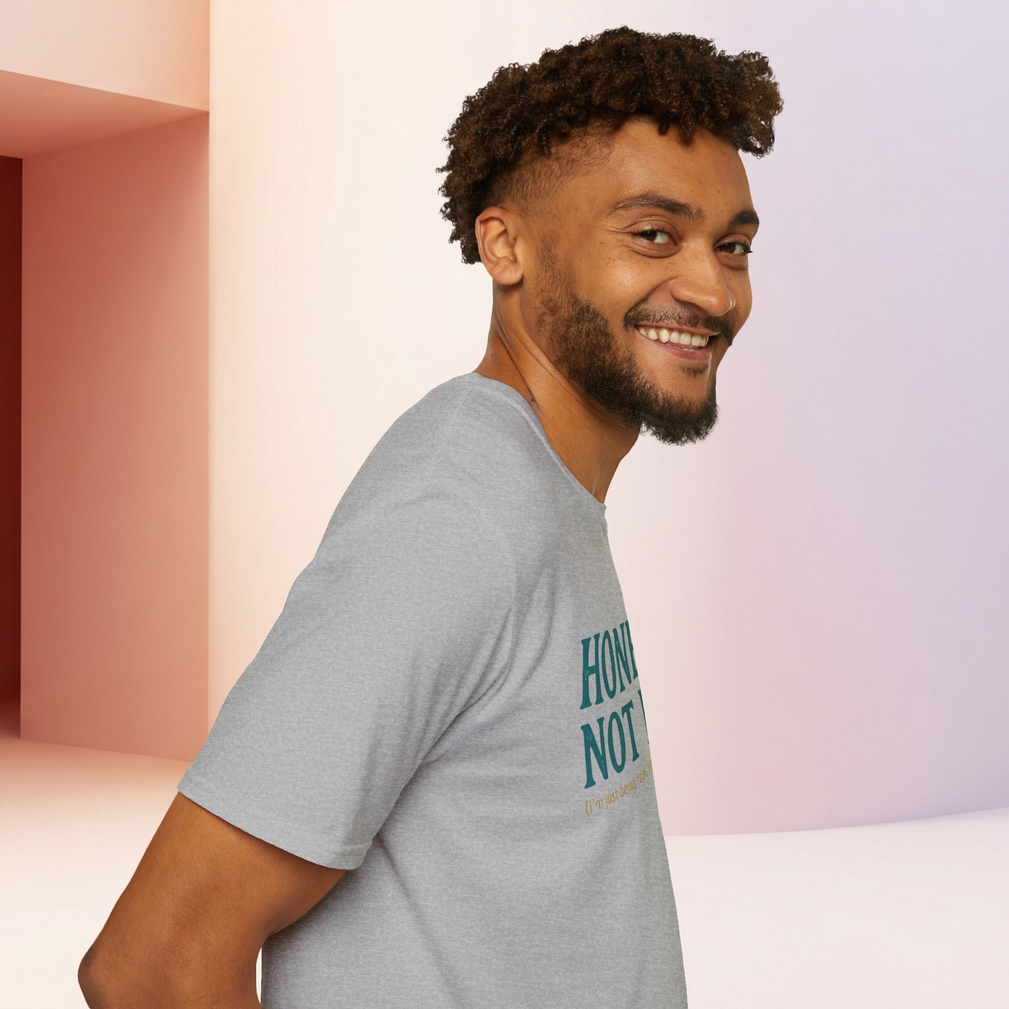 Honest Not Rude | Funny Sarcastic Unisex Graphic Tee for Real Talk