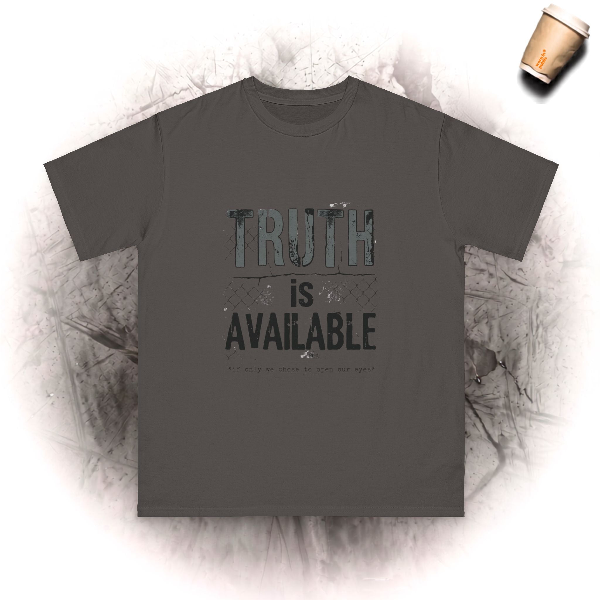 Truth Is Available Bio-T-Shirt — Inspirierendes Statement-Shirt