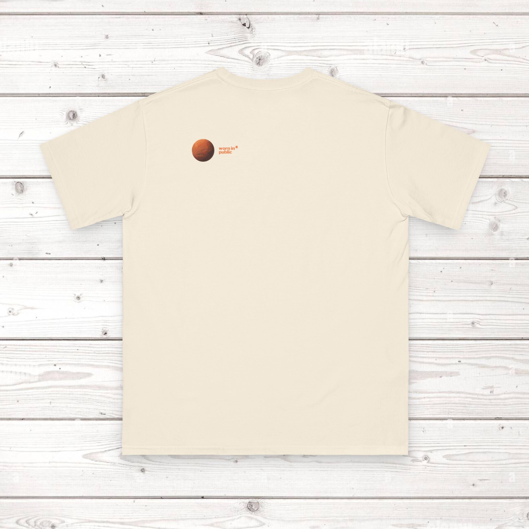 Mars Is Too Far ORGANIC T-Shirt — Retro Space Graphic Tee
