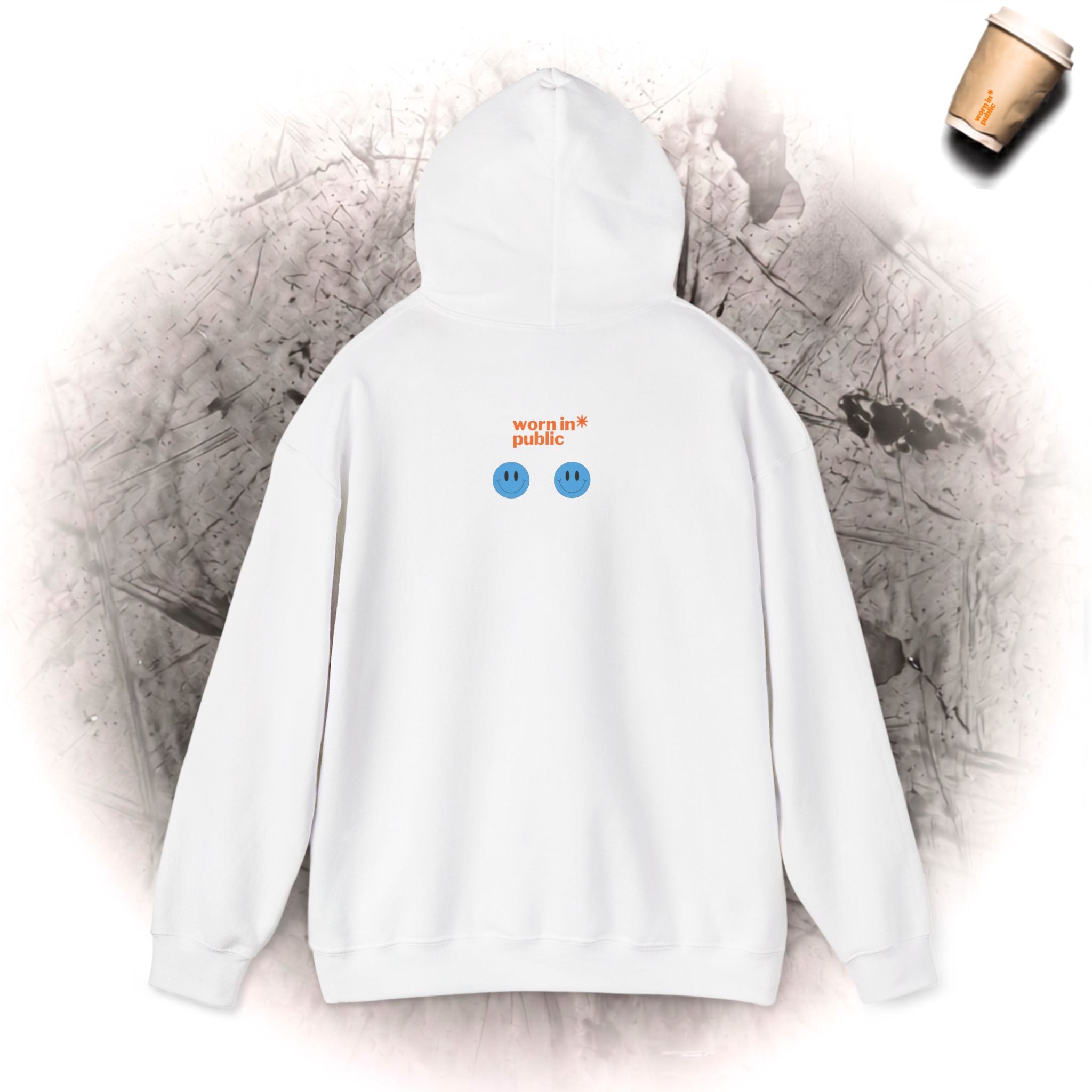 Ich brauche einen Easy Friend Damen-Kapuzenpullover | Minimalistisches süßes blaues Sweatshirt mit Knopf-Grafik