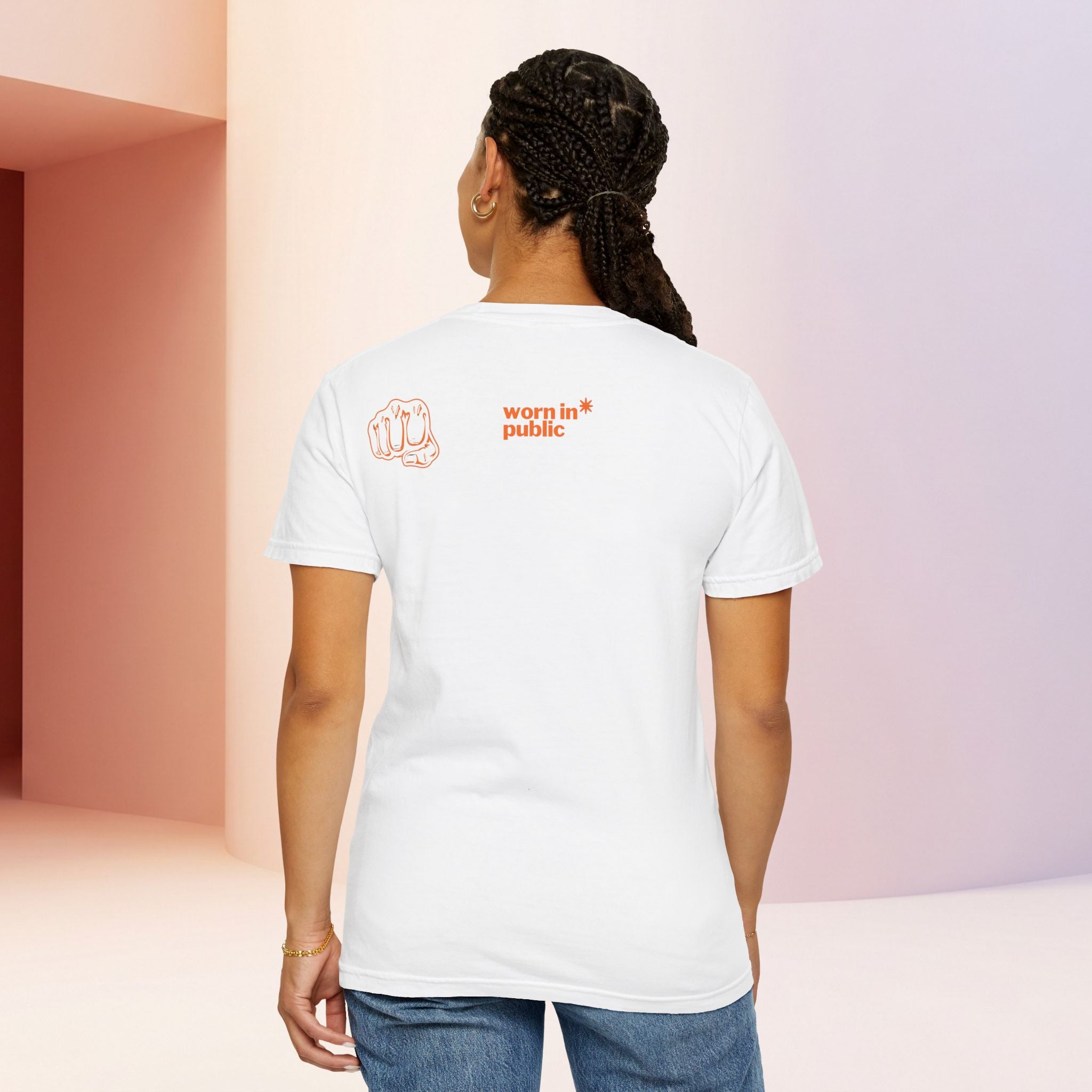 I Don't Care Graphic T-Shirt | Bold Statement Tee with 'I DON'T CARE' Print
