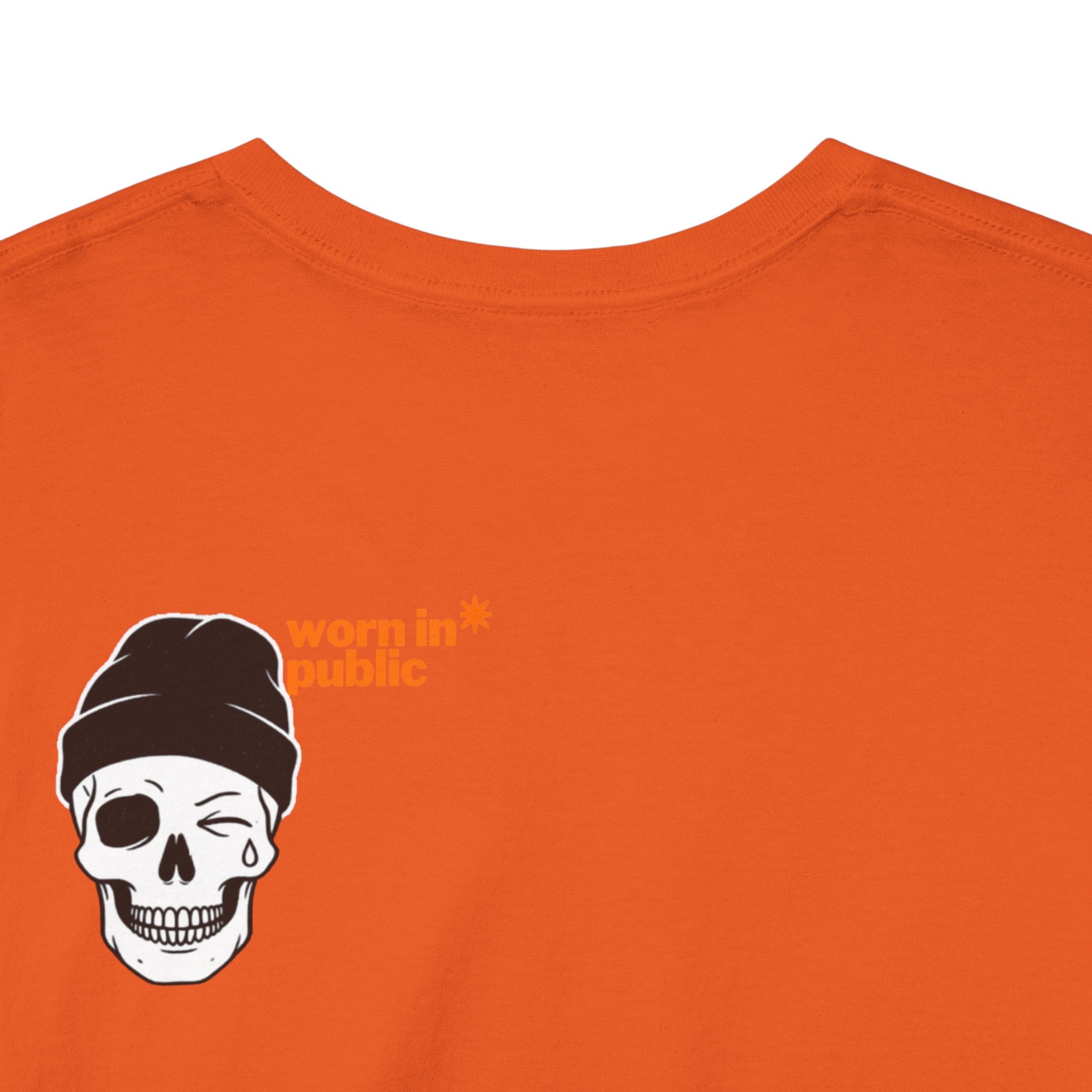 Too Tired To Care Skull T-Shirt | Funny Sarcastic Graphic Tee for the Exhausted