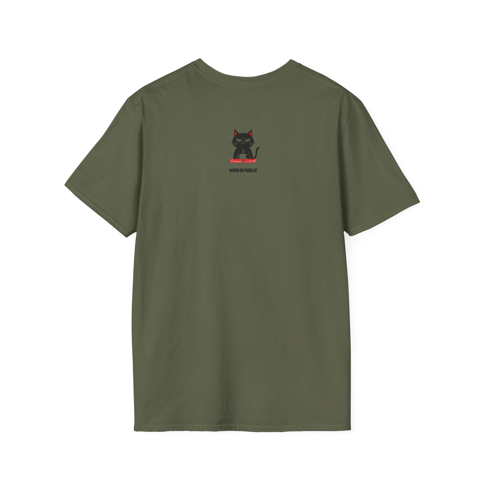 Espresso Myself Cat T-Shirt | Funny Coffee Addict Graphic Tee
