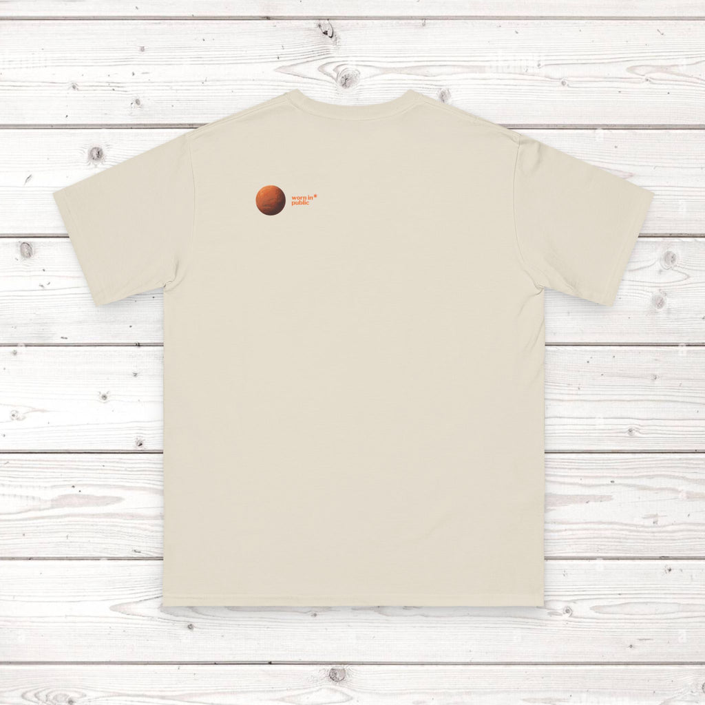 Mars Is Too Far ORGANIC T-Shirt — Retro Space Graphic Tee