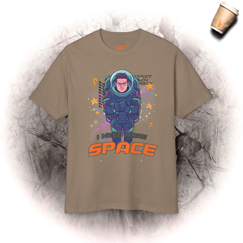 Space Suit Unisex Graphic Tee | I Need Space Astronaut Mood T-Shirt