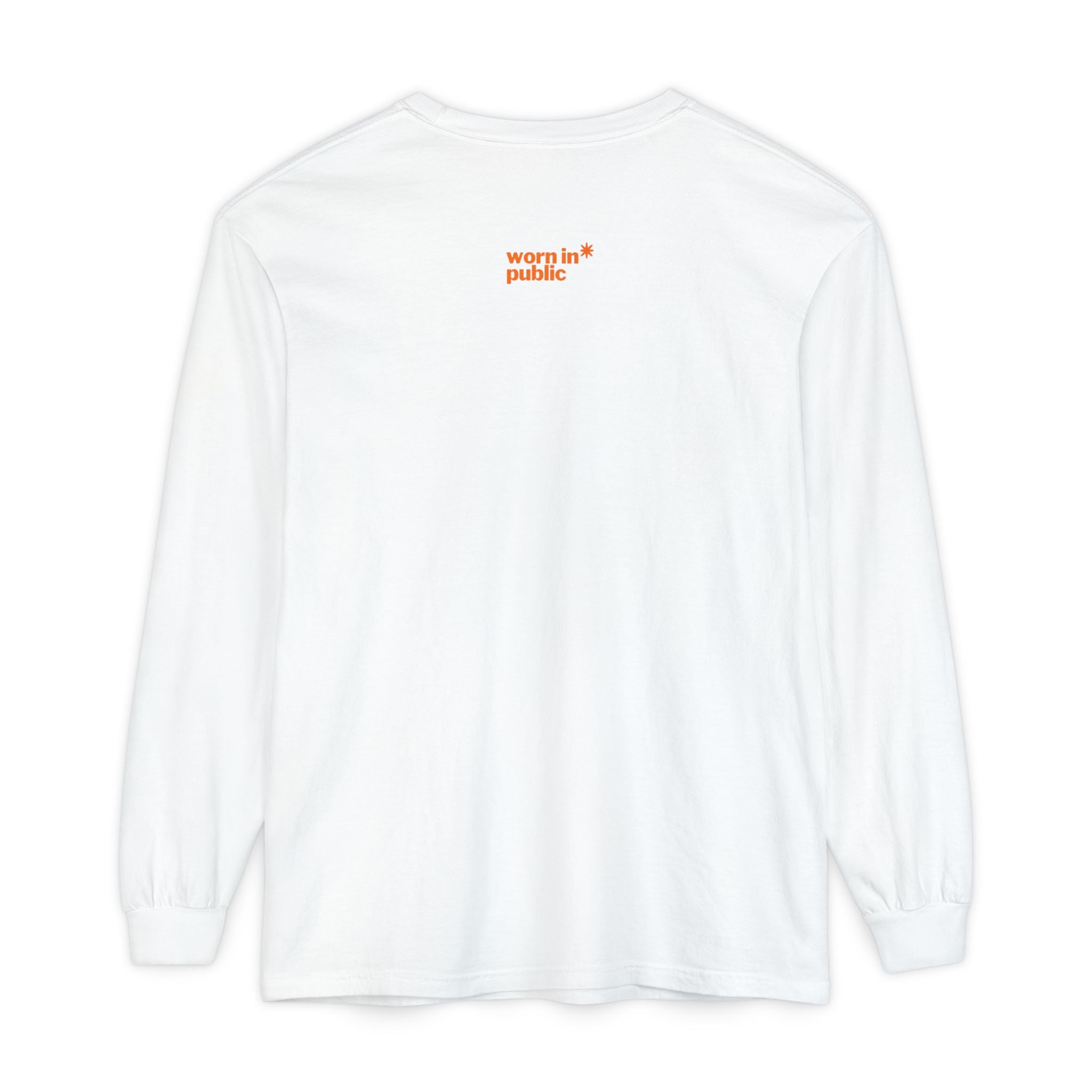 I'm Fine Nothing Is Fine Long Sleeve Tee | Sarcastic Mental Health Humor Shirt