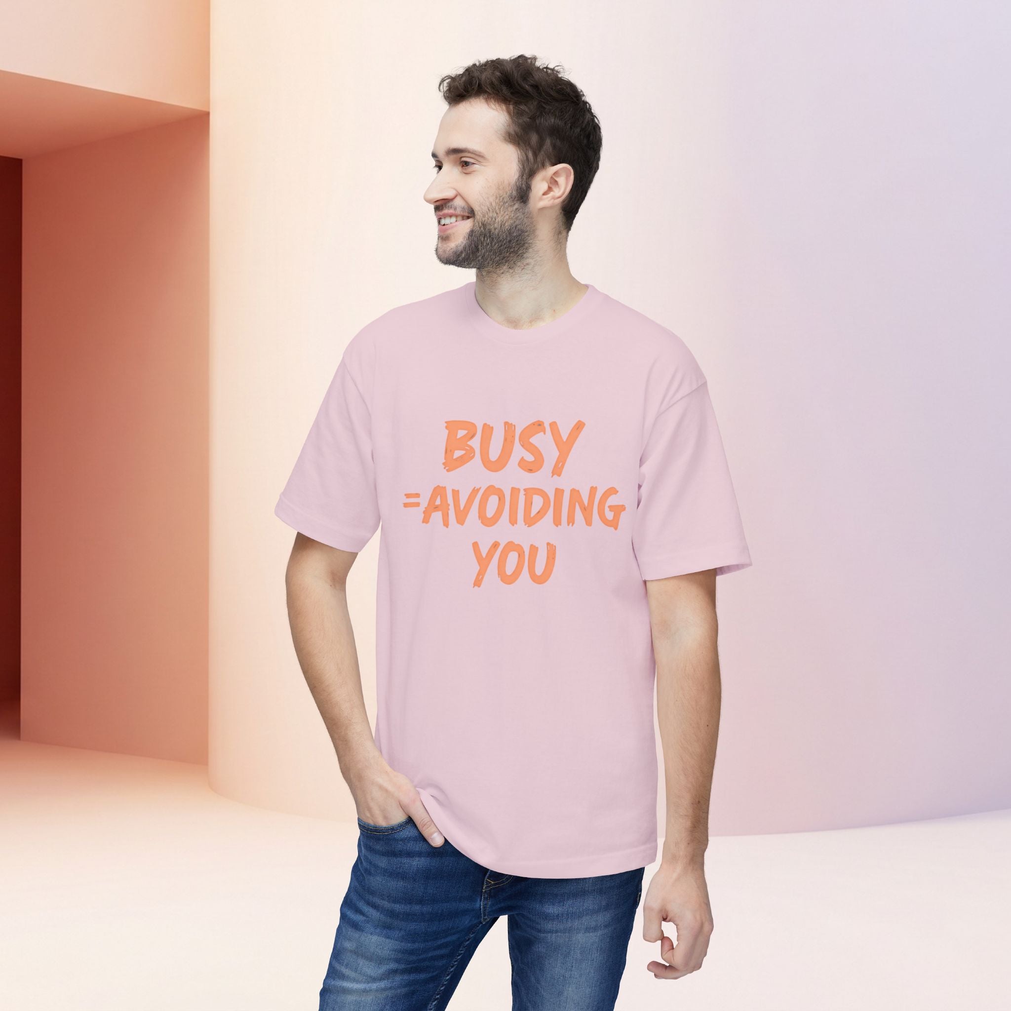 Busy = Avoiding You | Funny Introvert Unisex Graphic Tee MADE IN USA