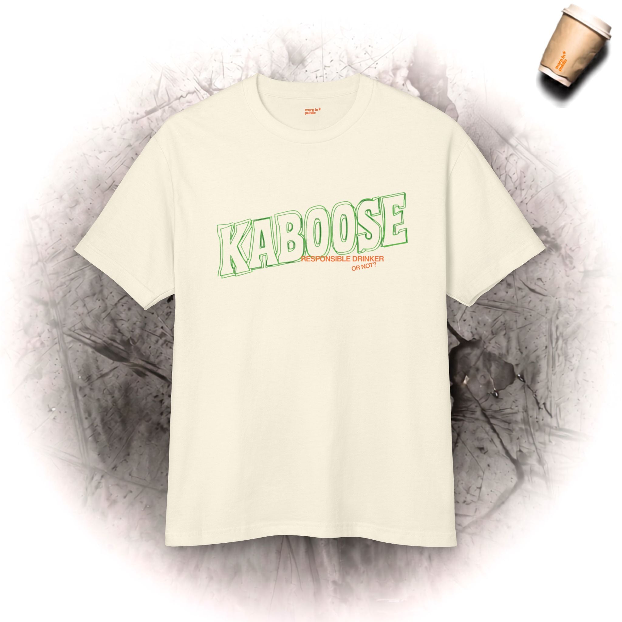 Kaboose Word Art T-Shirt| Grafik-T-Shirt für die Öffentlichkeit