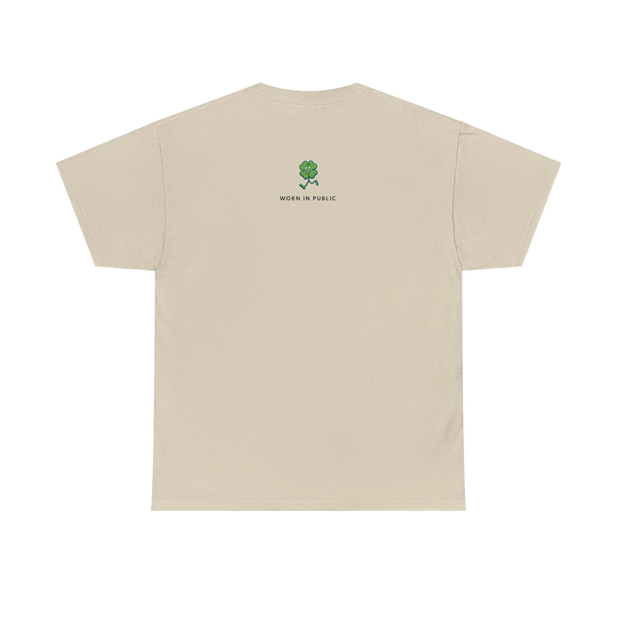 Lucky Buddy Clover T-Shirt | Retro Checker St. Patrick's Day Graphic Tee