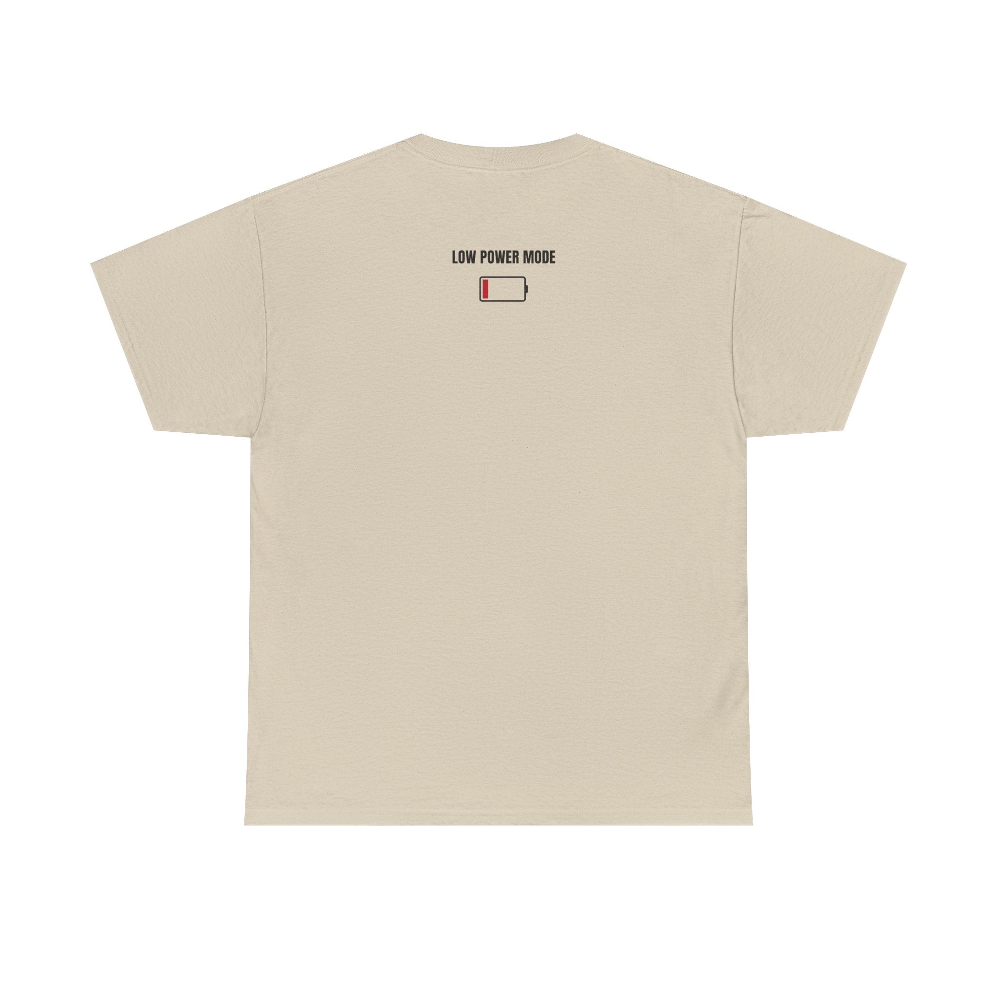 Low Battery Social Battery T-Shirt | Funny Introvert Graphic Tee