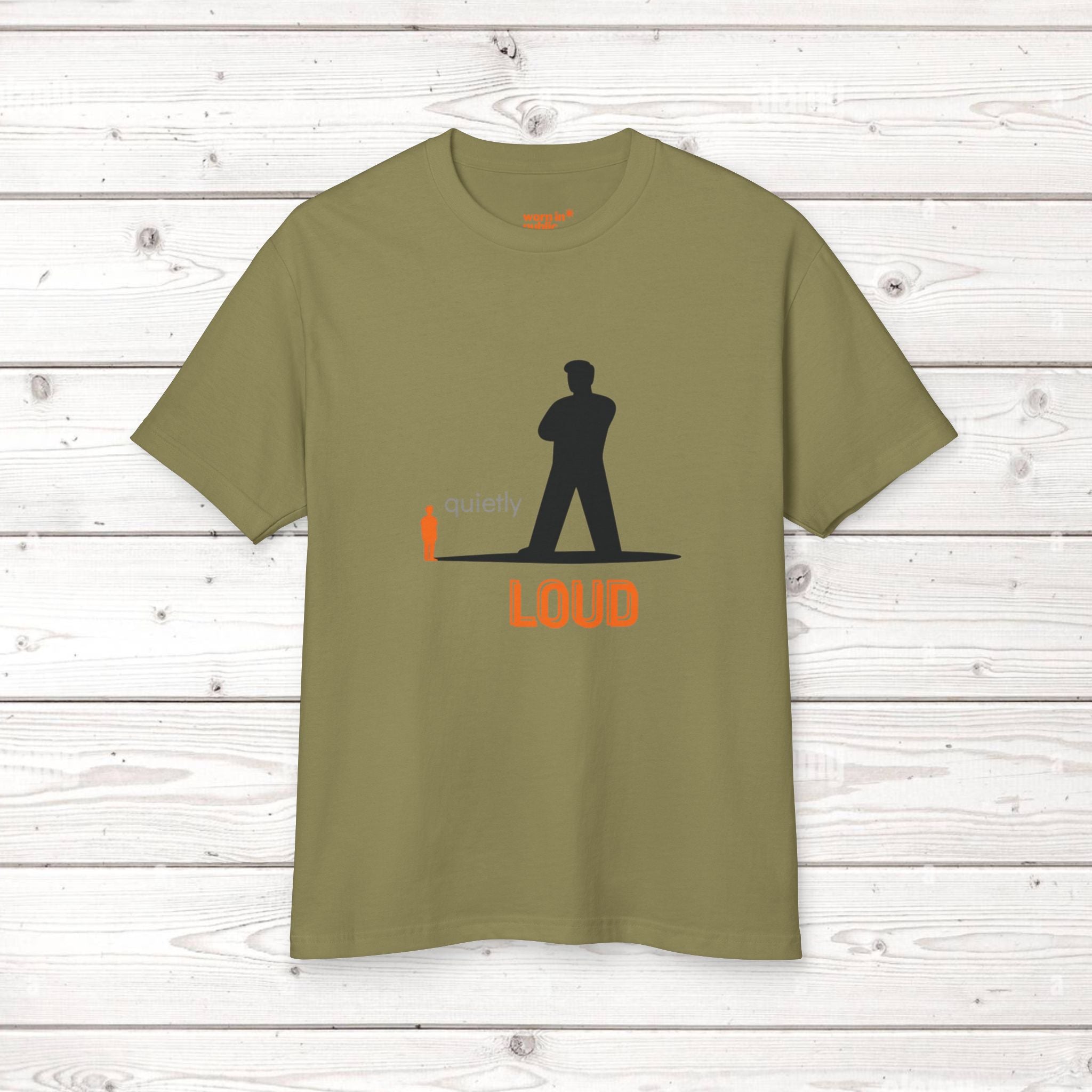 Quietly Loud Unisex Graphic Tee | Statement T-Shirt for the Quietly Powerful
