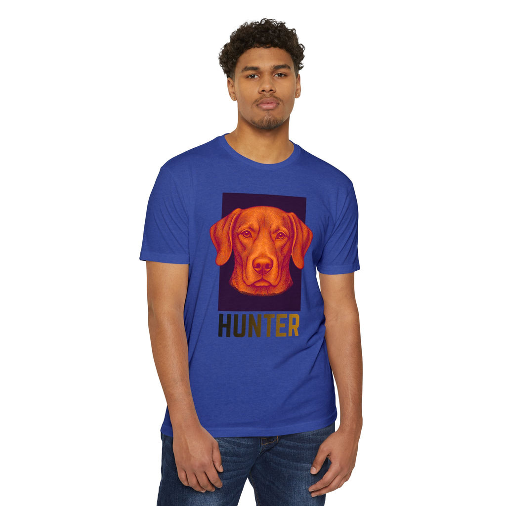 Ultimate Hunter T-Shirt | Retro Vizsla Head Graphic Tee for Dog Lovers