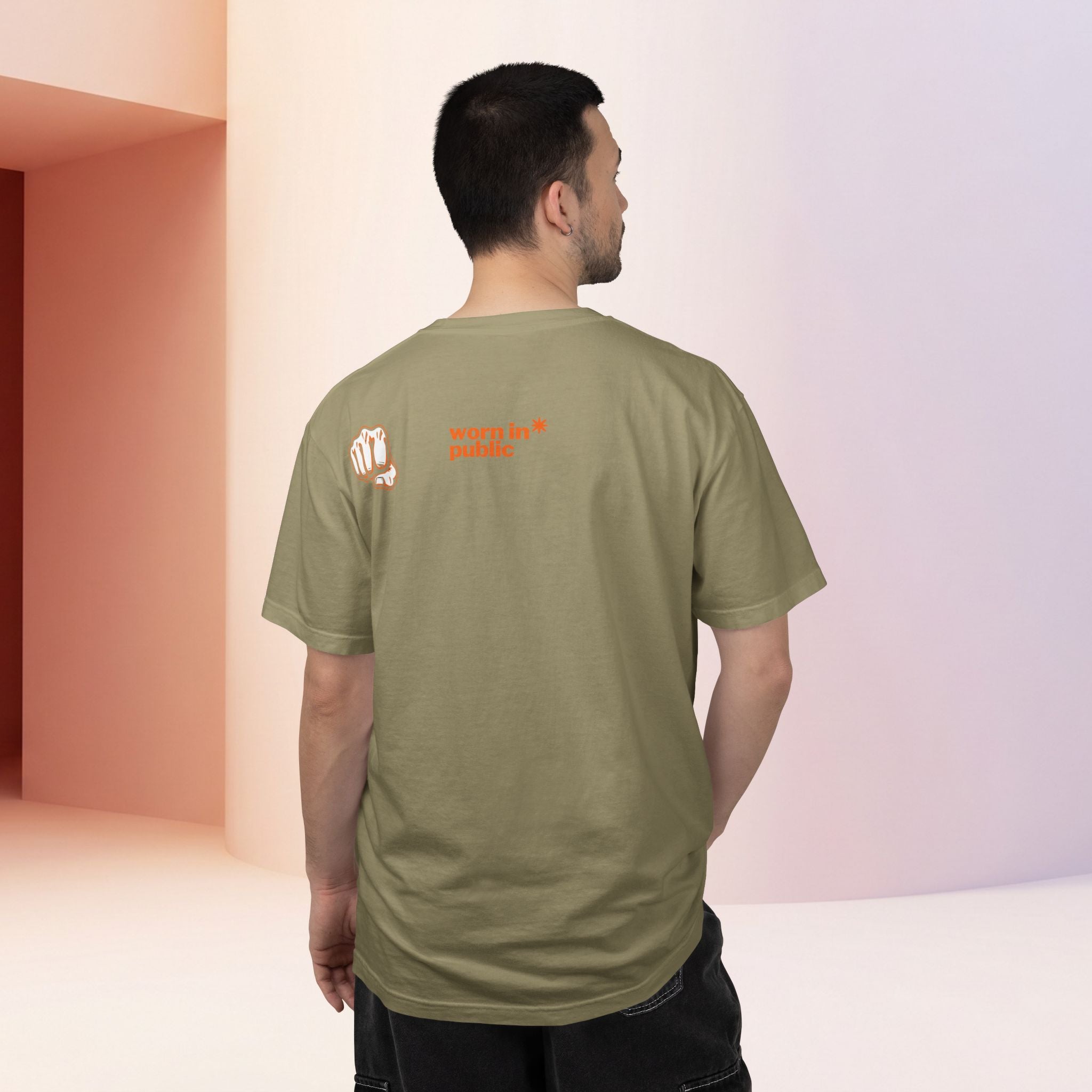 I Don't Care Graphic T-Shirt | Bold Statement Tee with 'I DON'T CARE' Print