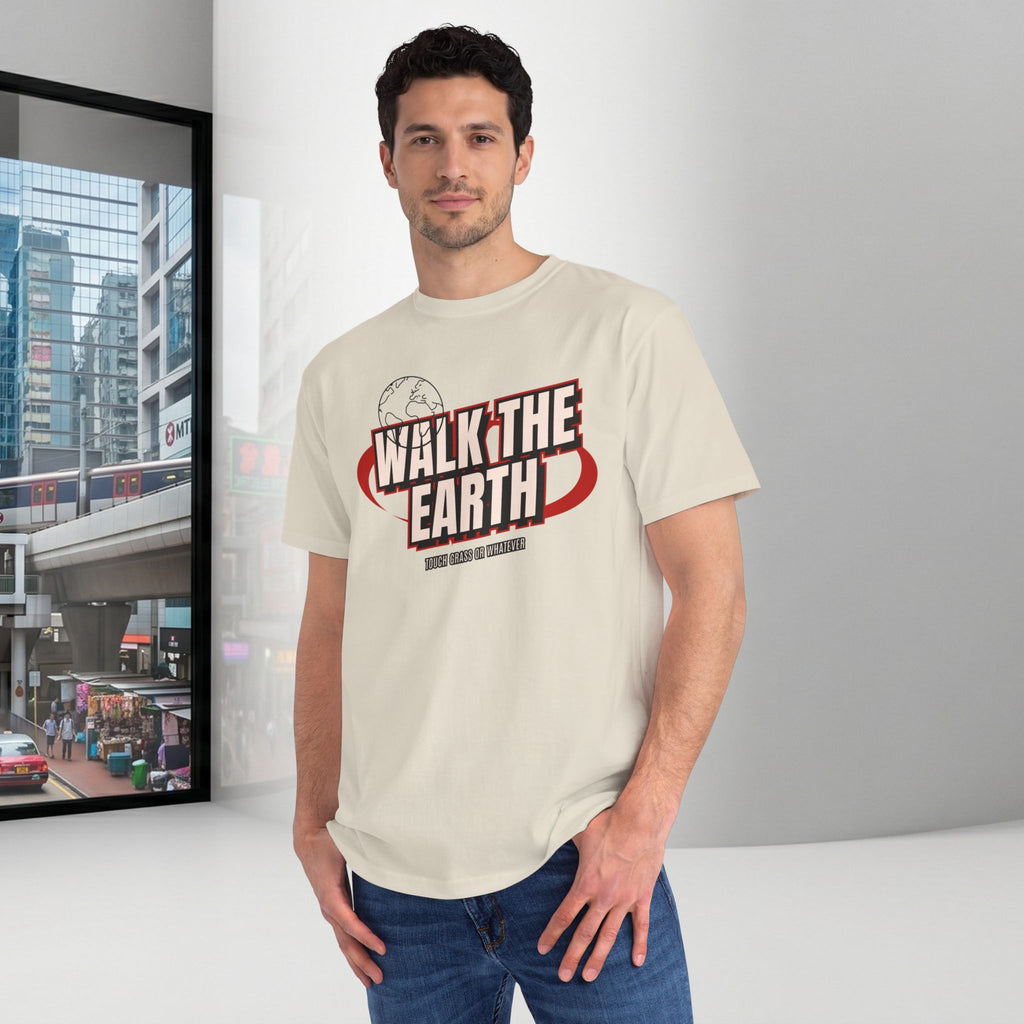 Walk The Earth ORGANIC T-Shirt | Retro Adventure Graphic Tee
