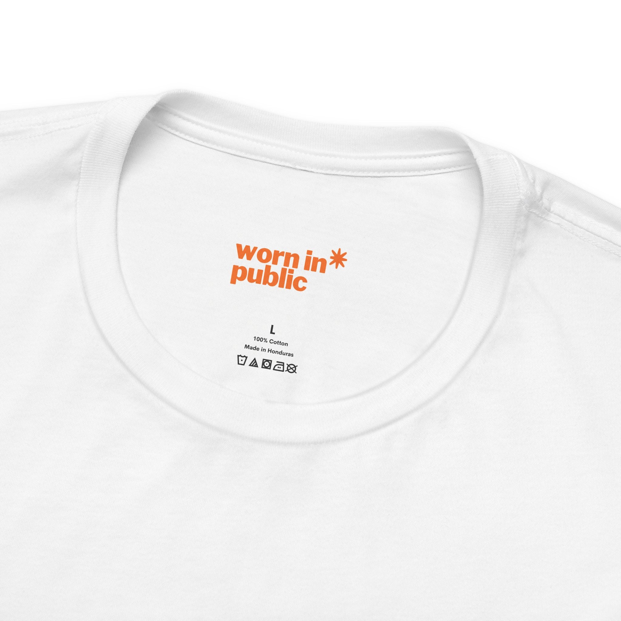 Move Over T-Shirt | "Stand Behind!" Funny Graphic Short Sleeve Tee