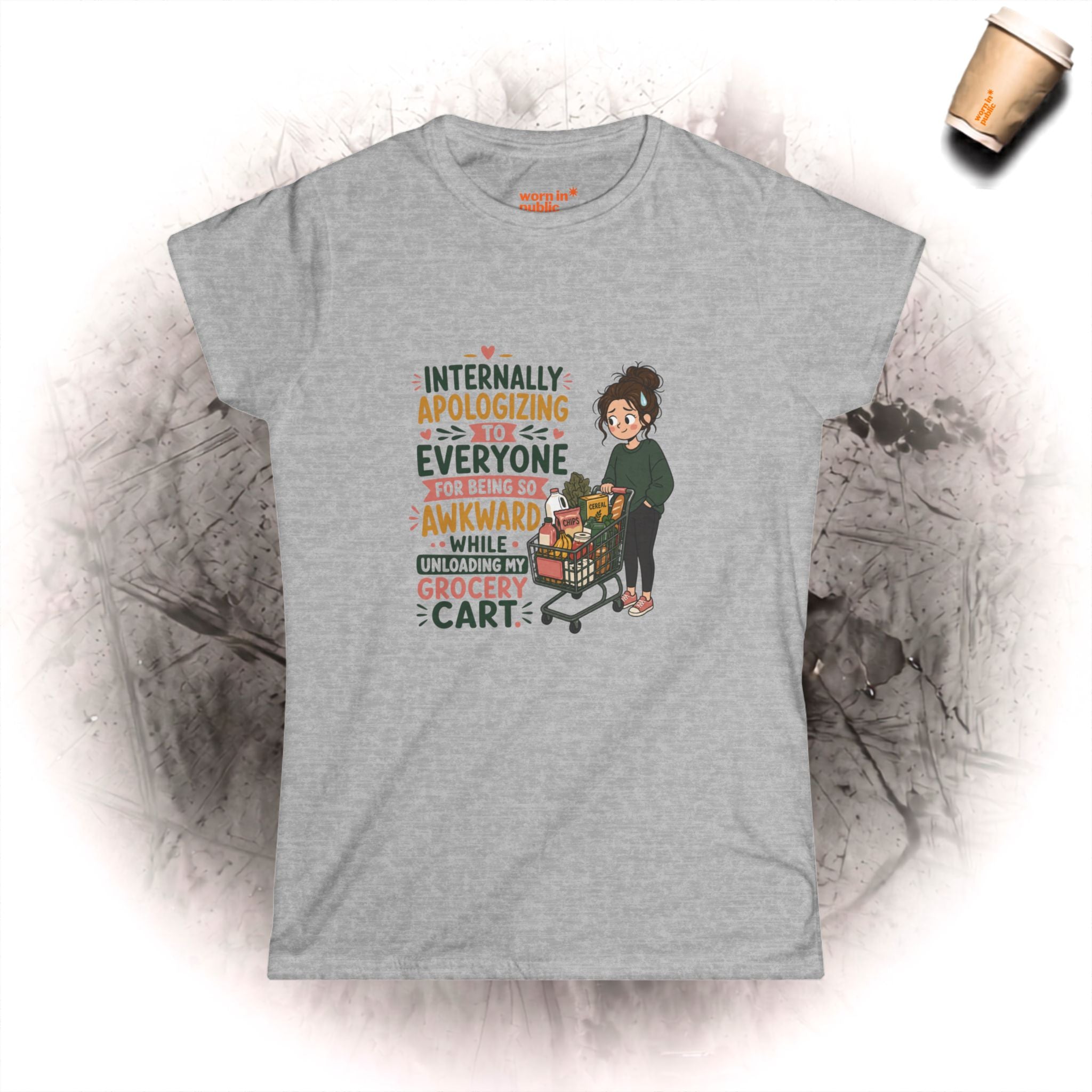 Self awarenes Womens Shopper T-Shirt — Inside thoughts