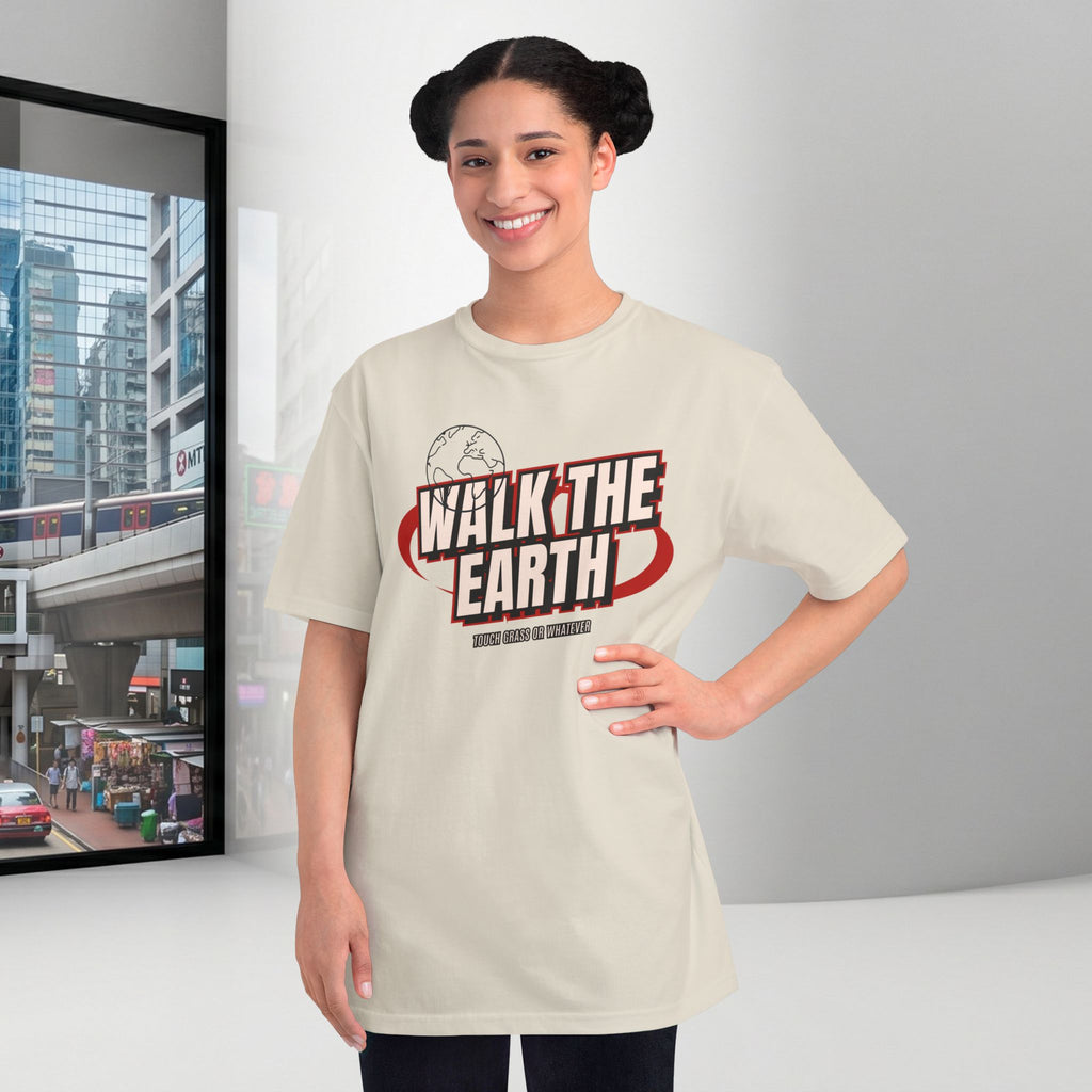 Walk The Earth ORGANIC T-Shirt | Retro Adventure Graphic Tee