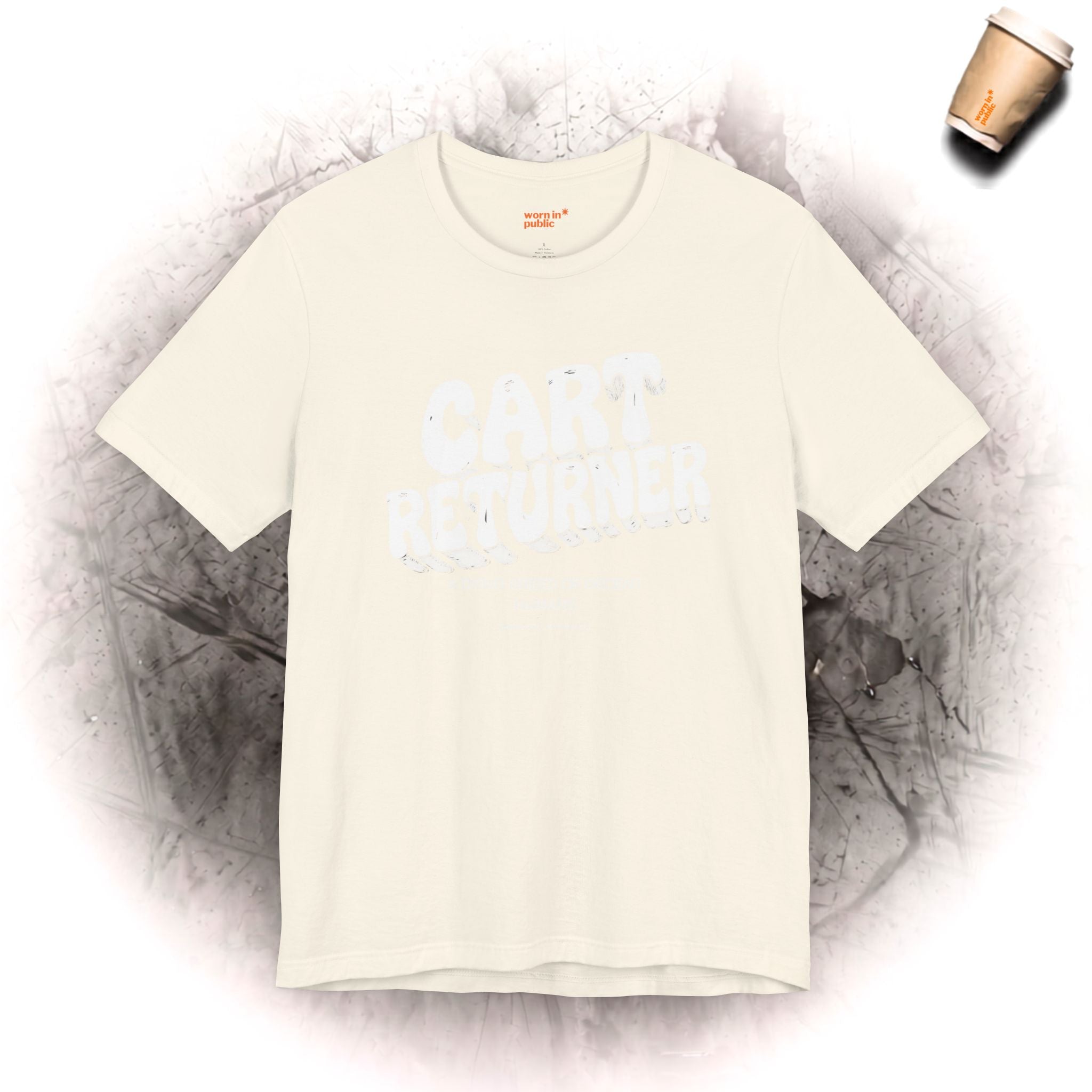 Einkaufswagen-Zurückbringer T-Shirt | Lustiges Supermarkt-Humor-T-Shirt für gute Menschen
