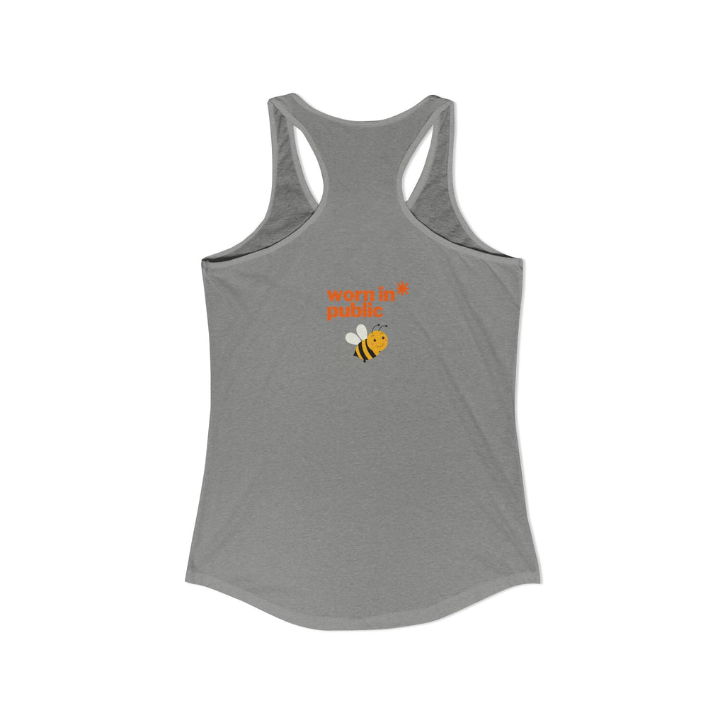 Free Bee Women's Racerback Tank Top | Lightweight Women's Ideal Top
