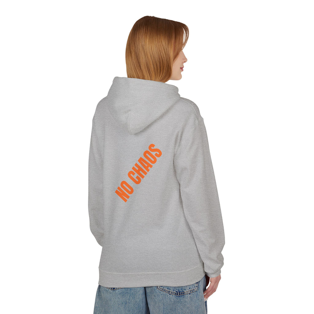 No Chaos Hoodie | Minimalist Motivational Pullover Sweatshirt
