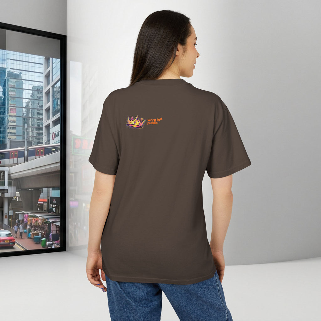 Conceived Unequal | Oversized Boxy Graphic Tee