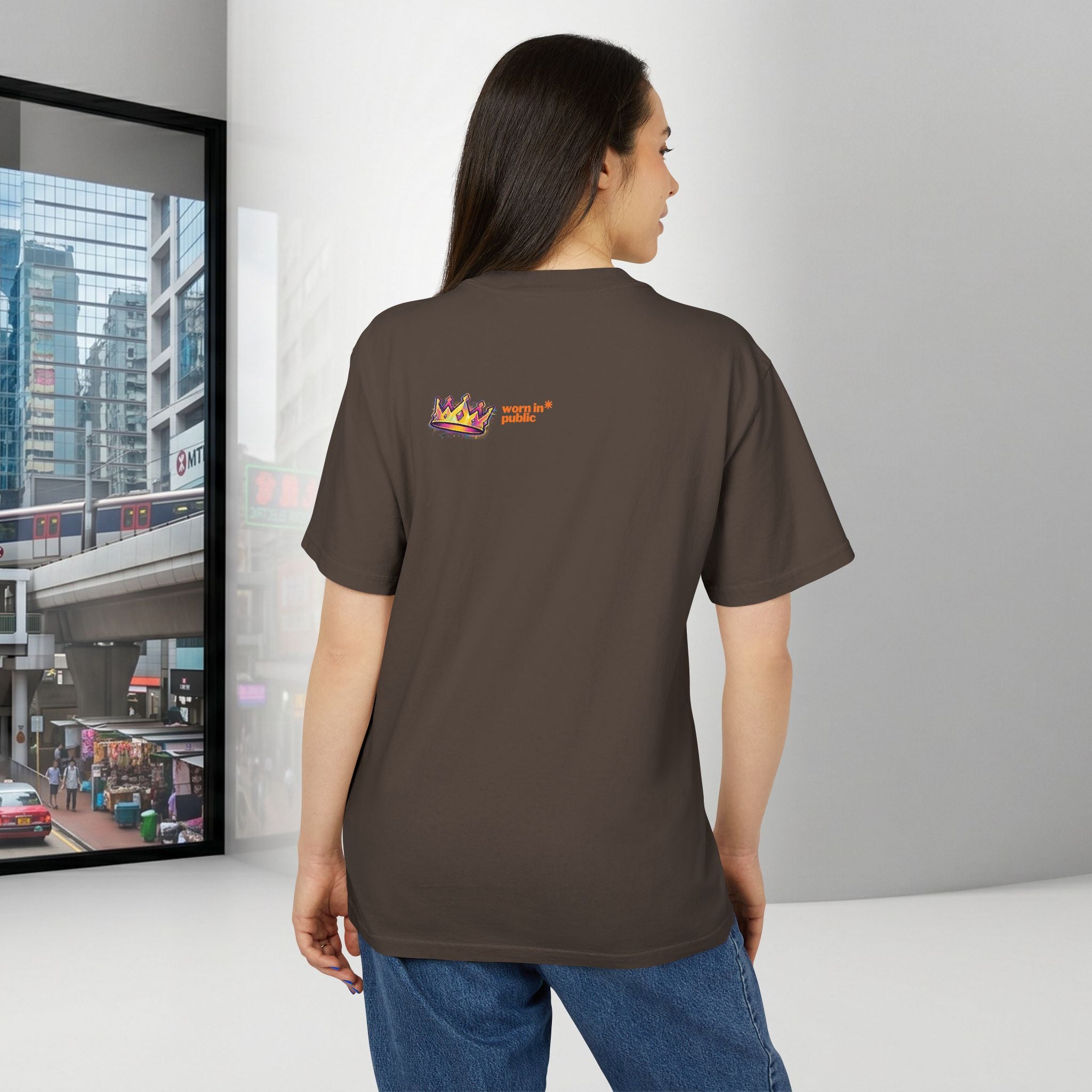 Conceived Unequal | Oversized Boxy Graphic Tee