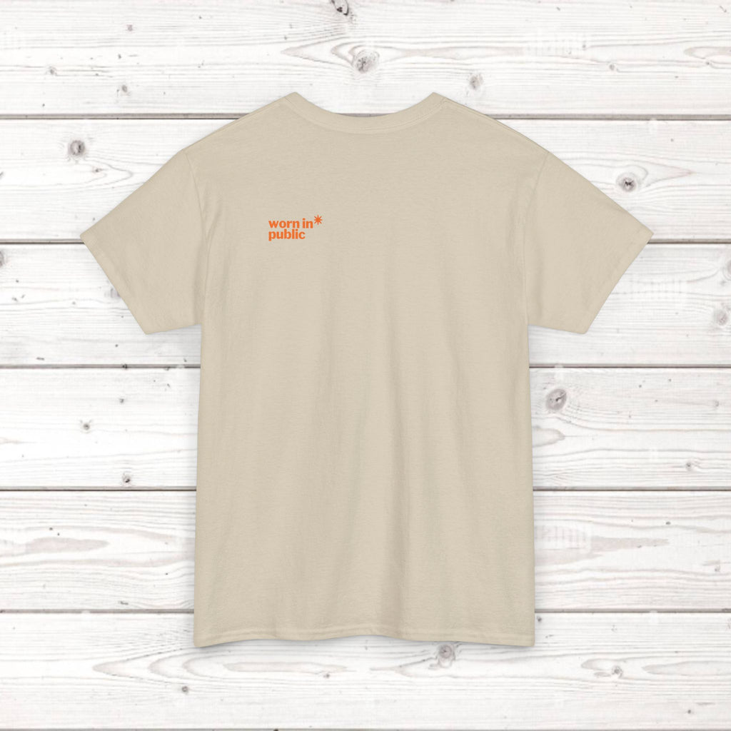 Advise None | Retro Slanted Unisex Graphic Tee