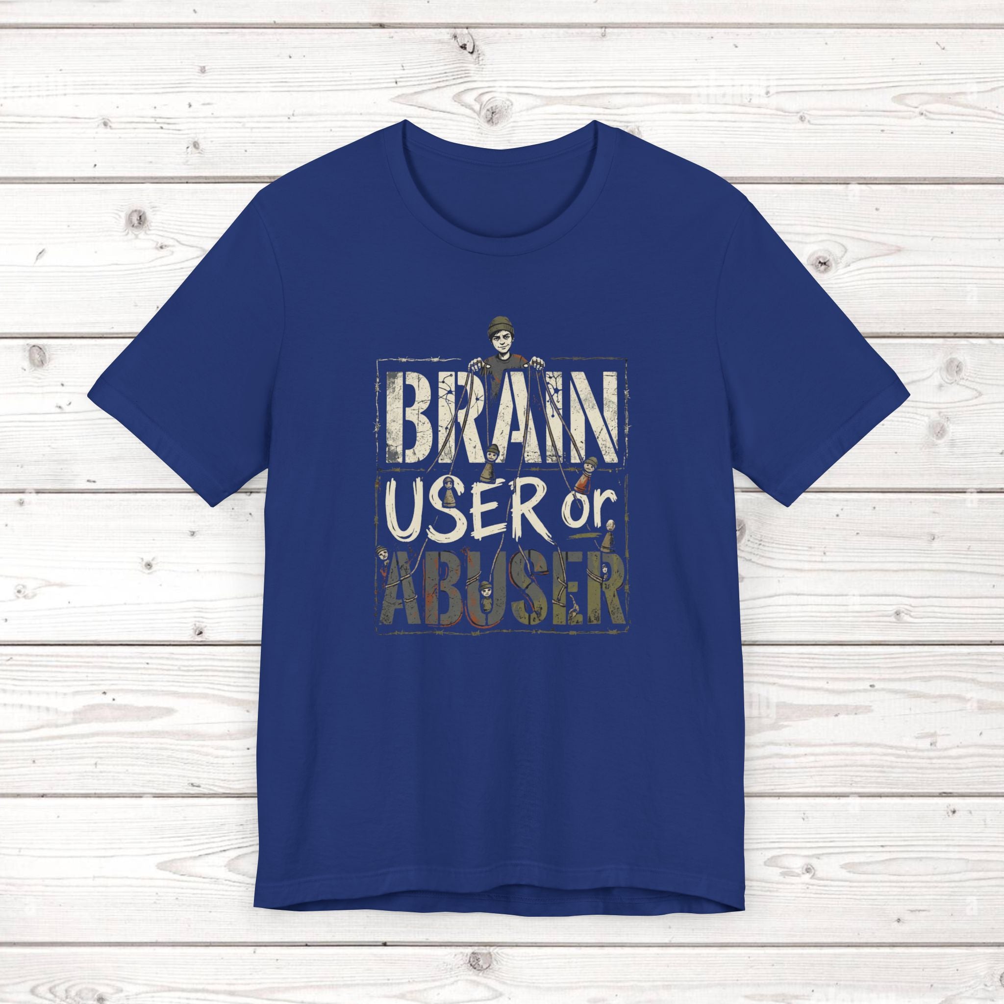 Brain User or Abuser Women's T-Shirt — 'Choose to See' Awareness Tee