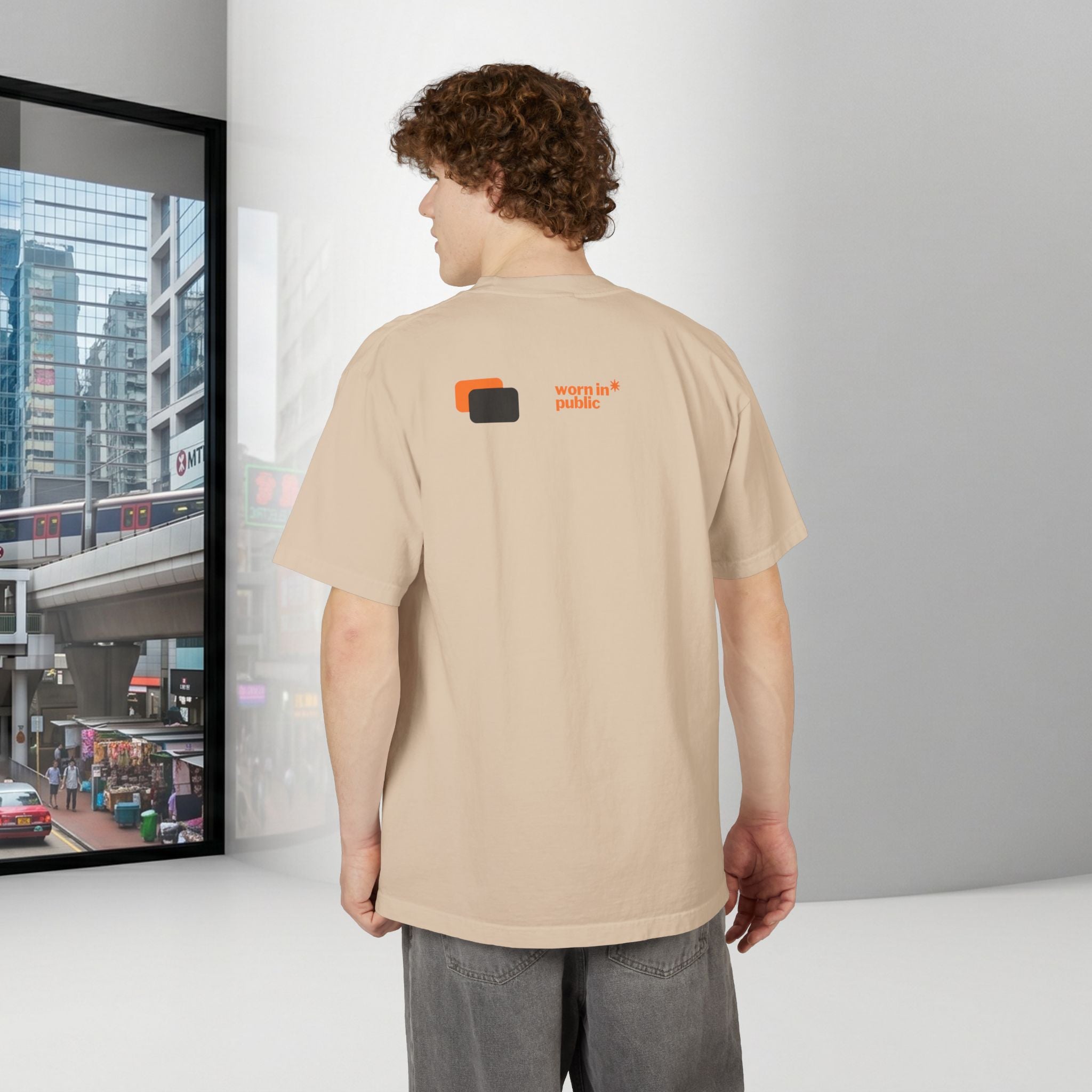 We Are Not The Same Shoulder Drop T-Shirt | Oversized Statement Graphic Tee