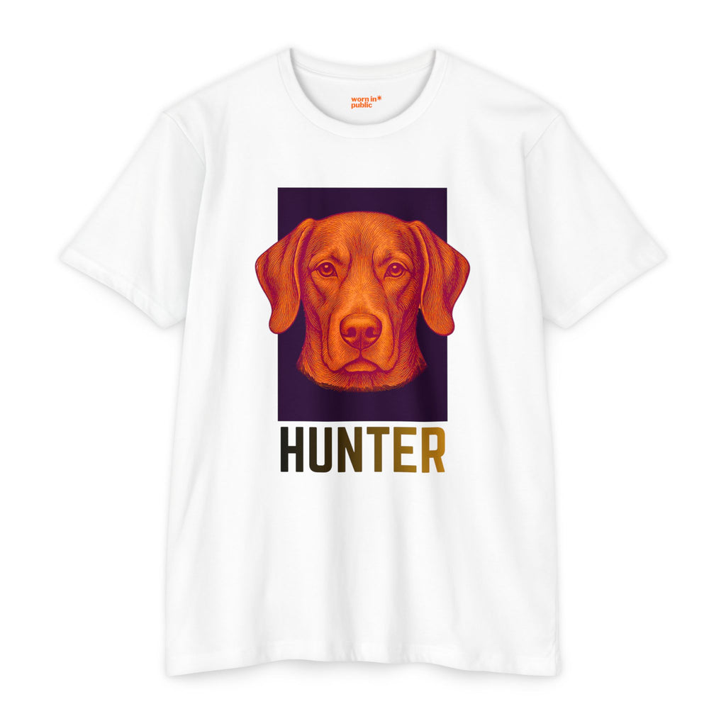Ultimate Hunter T-Shirt | Retro Vizsla Head Graphic Tee for Dog Lovers