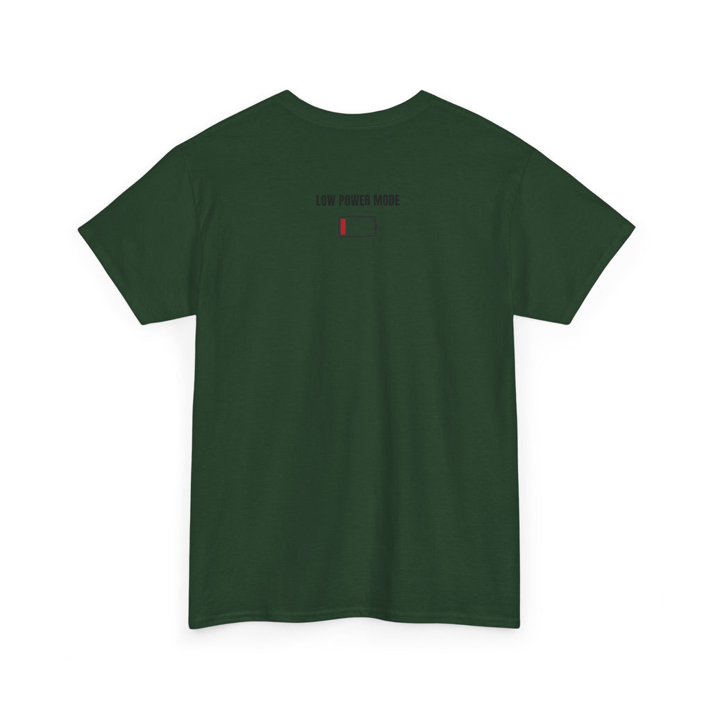Low Battery Social Battery T-Shirt | Funny Introvert Graphic Tee