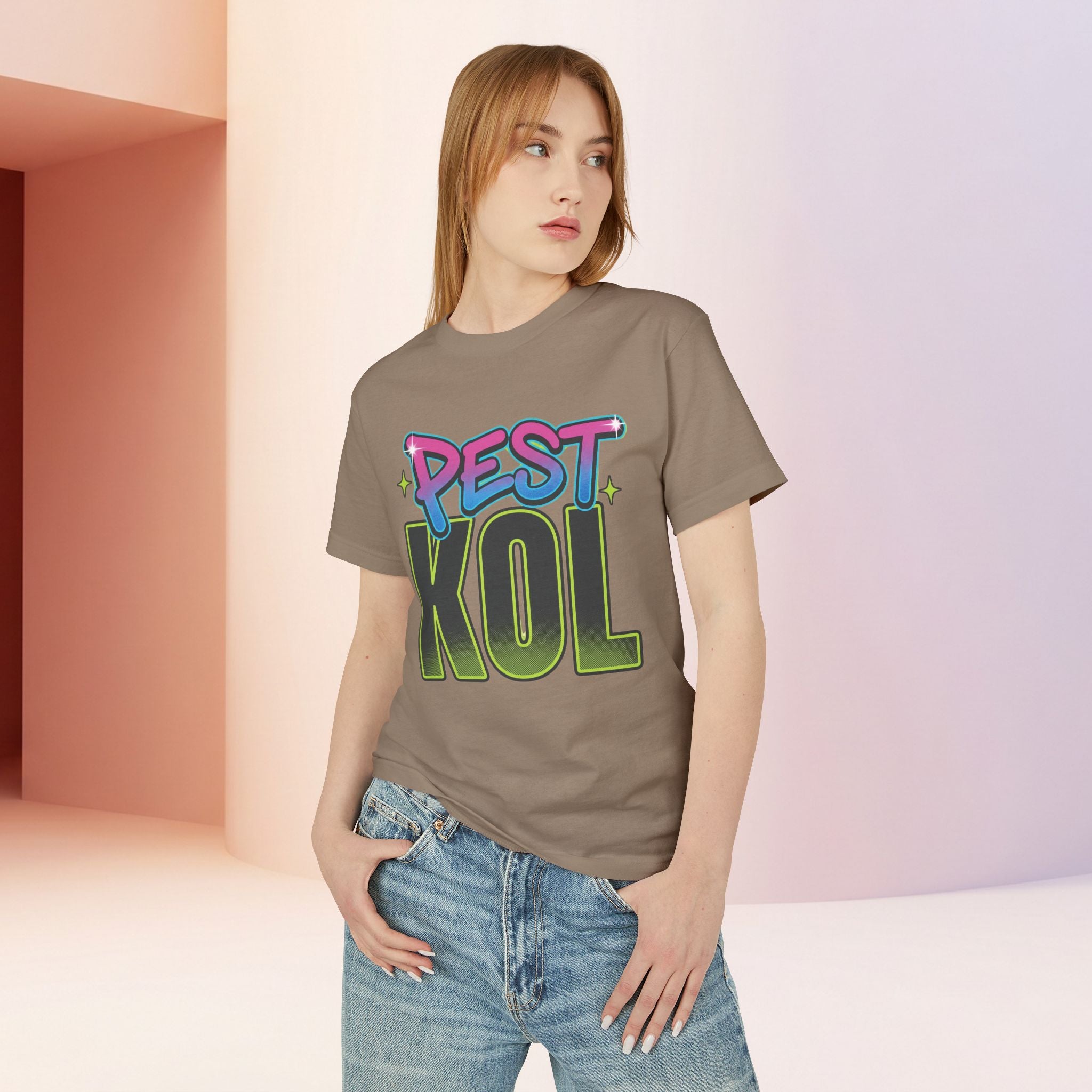 Pest Kol | Retro Unisex Streetwear Graphic Tee with Bold Lettering