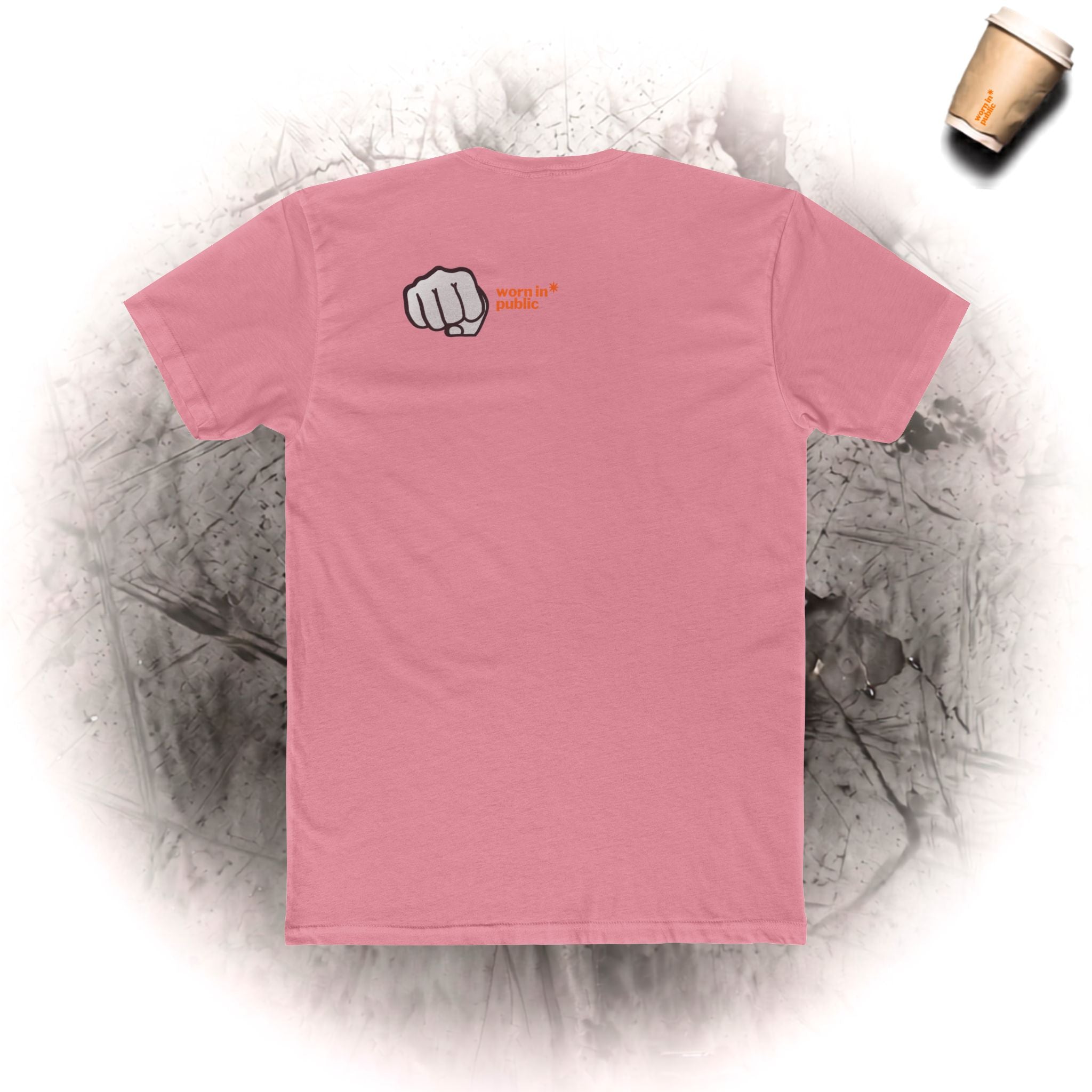 Tu es! Sag nicht Unisex-Grafik-T-Shirt – T-Shirt mit fetter Faust