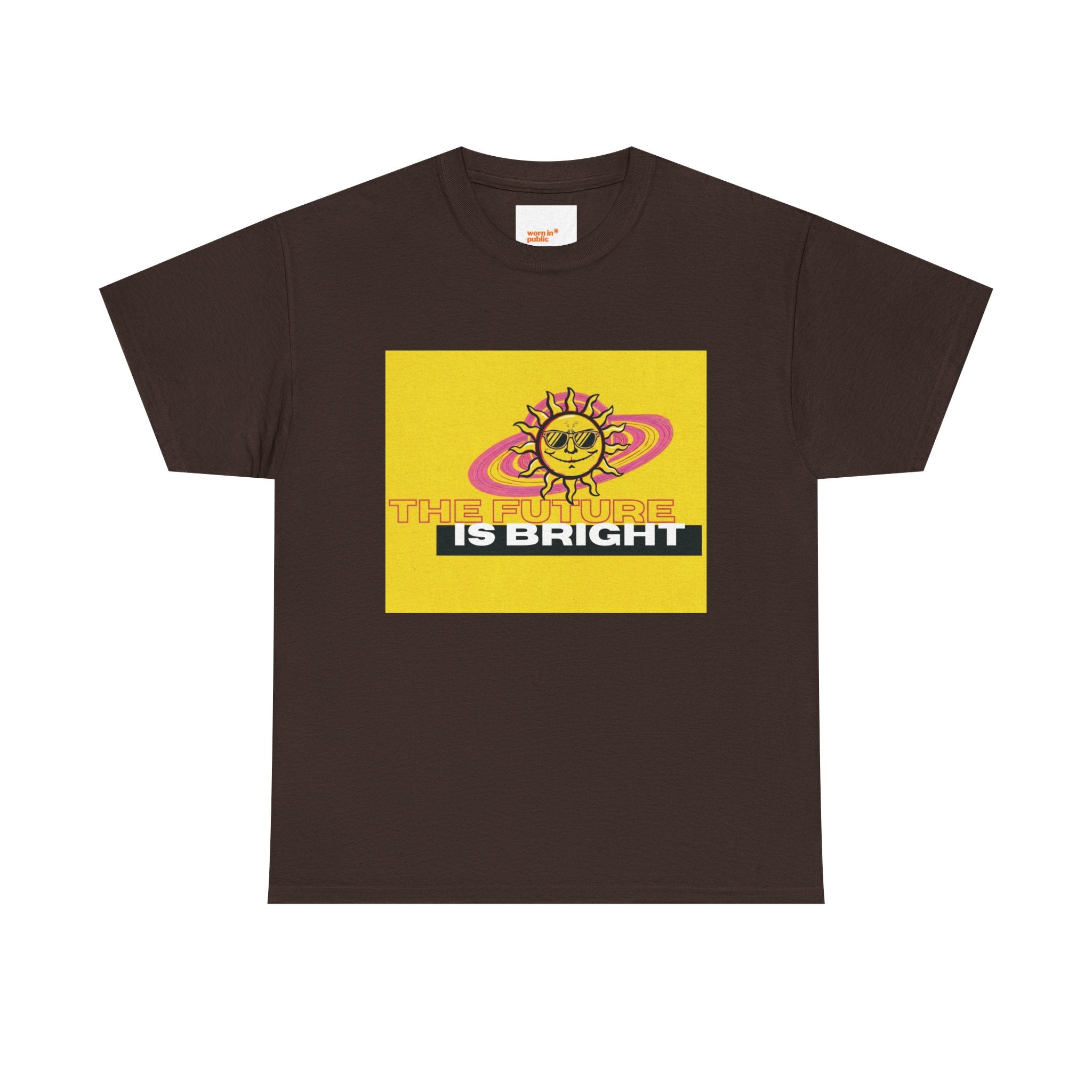 The Future Is Bright T-Shirt | Retro Sun Graphic Tee