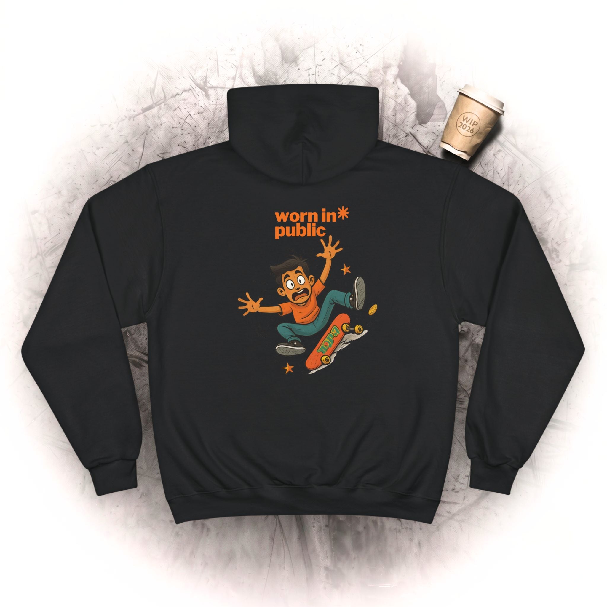 "I Watched You Do That" Champion Hoodie | Lustiges Retro-Skate-Grafik-Sweatshirt