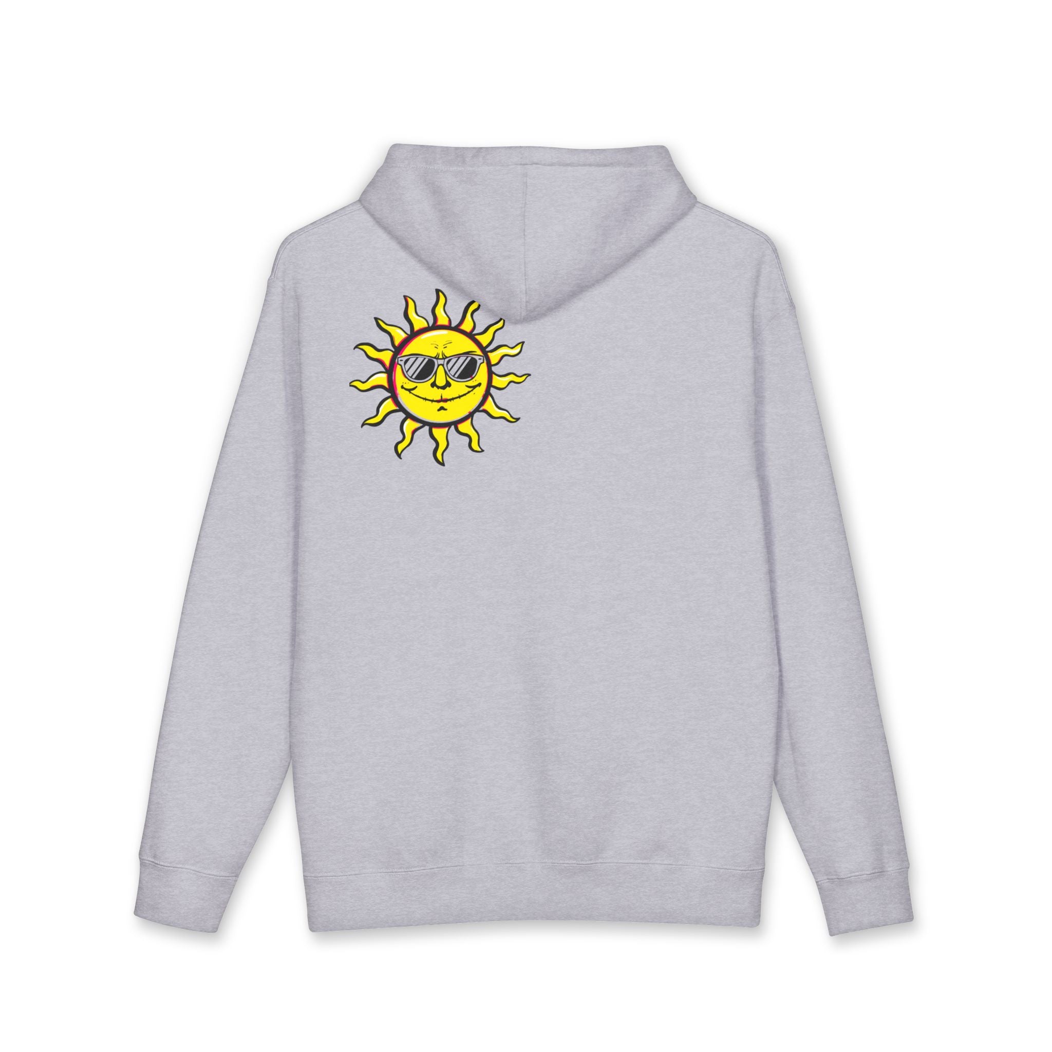 The Future Is Bright Hoodie | Retro Sun Graphic Pullover Sweatshirt