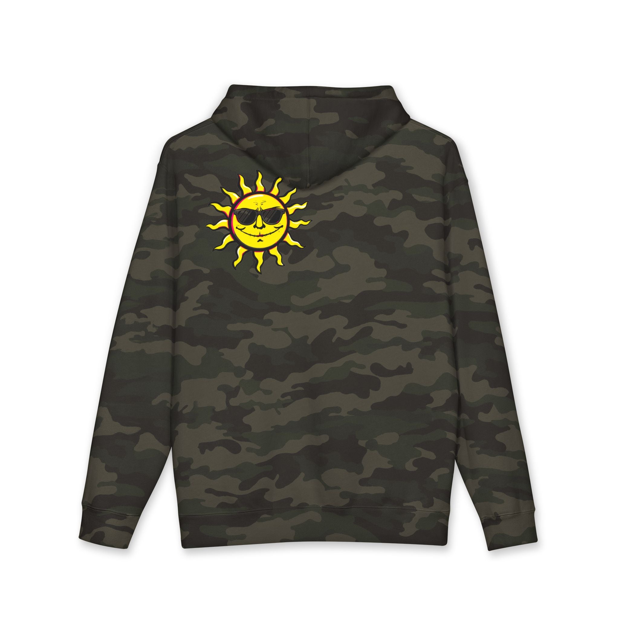 The Future Is Bright Hoodie | Retro Sun Graphic Pullover Sweatshirt