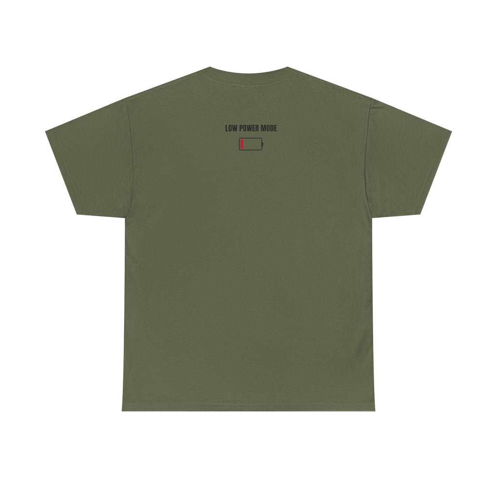 Low Battery Social Battery T-Shirt | Funny Introvert Graphic Tee
