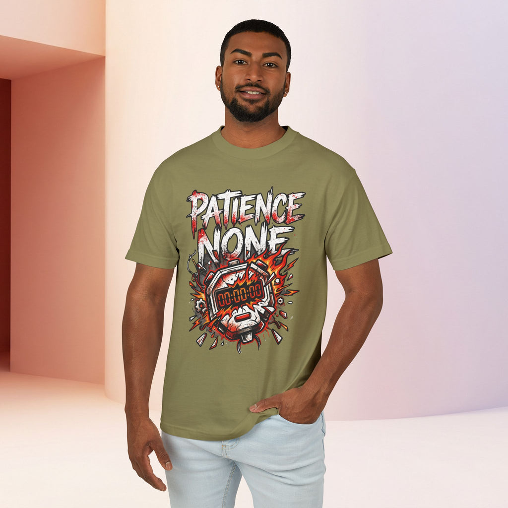 Patience None | Bomb Timer Streetwear Graphic Tee