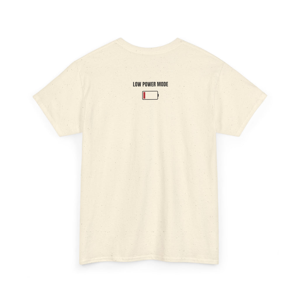 Low Battery Social Battery T-Shirt | Funny Introvert Graphic Tee