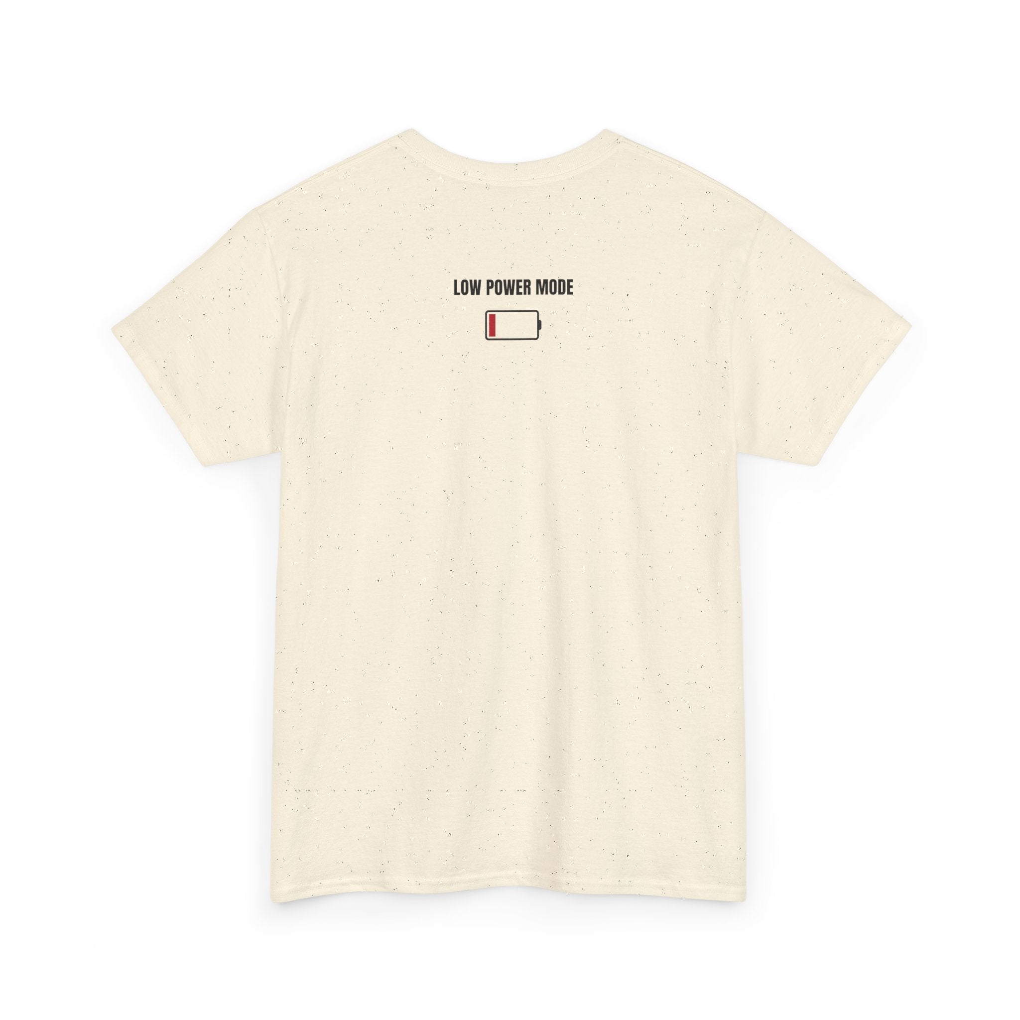 Low Battery Social Battery T-Shirt | Funny Introvert Graphic Tee