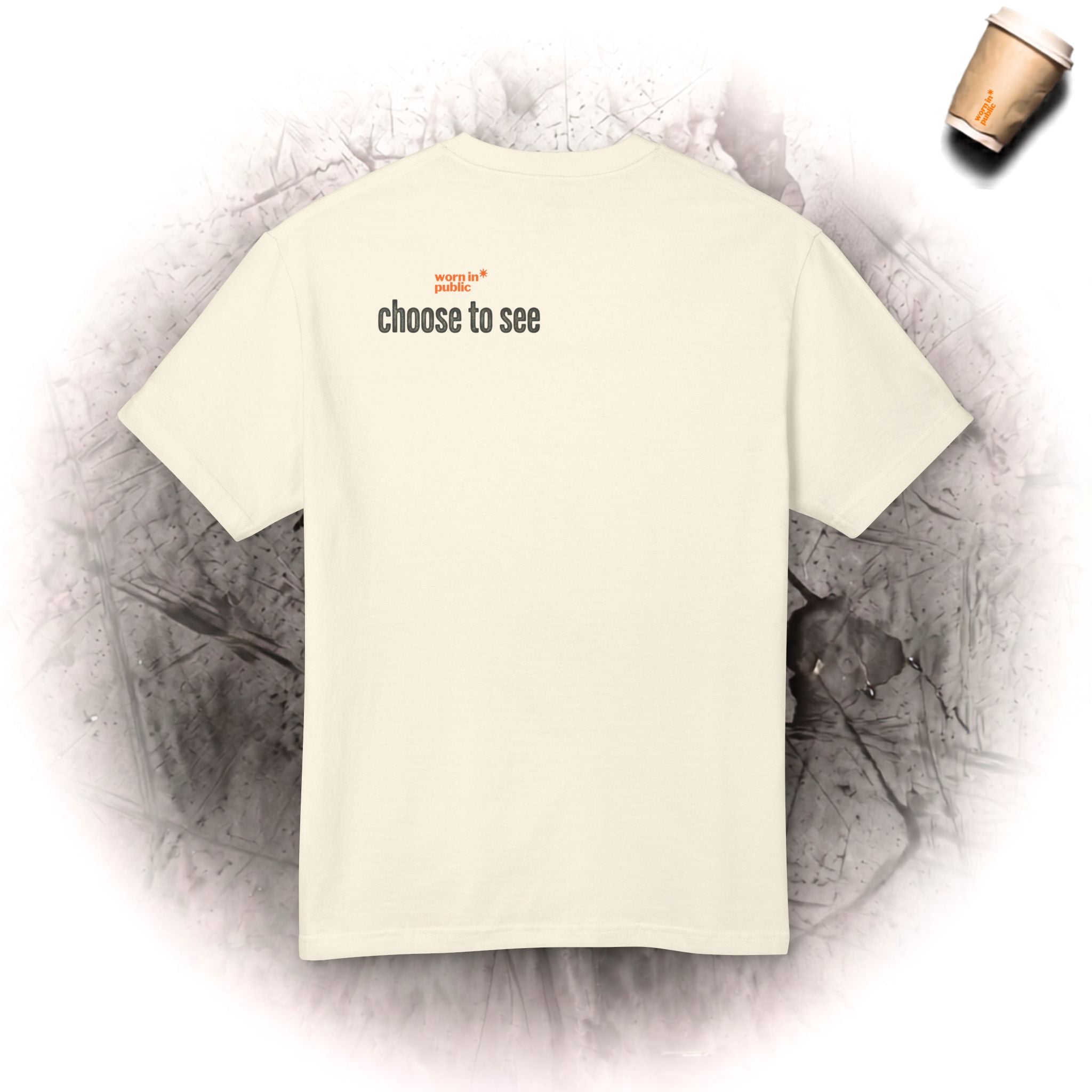 Damen-T-Shirt „Brain User or Abuser“ – „Choose to See“ Awareness T-Shirt