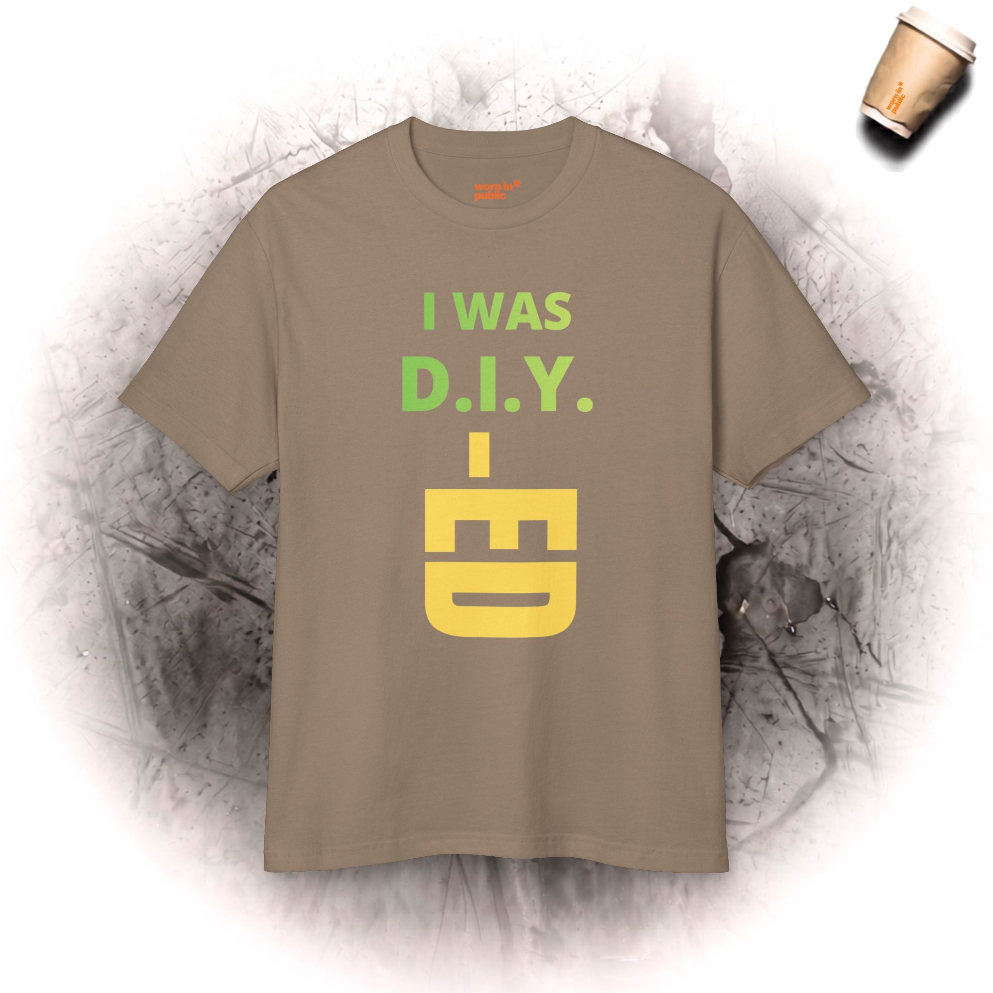 DIY-ed | Graphic Unisex Tee for the Naturally Mass-Produced Human