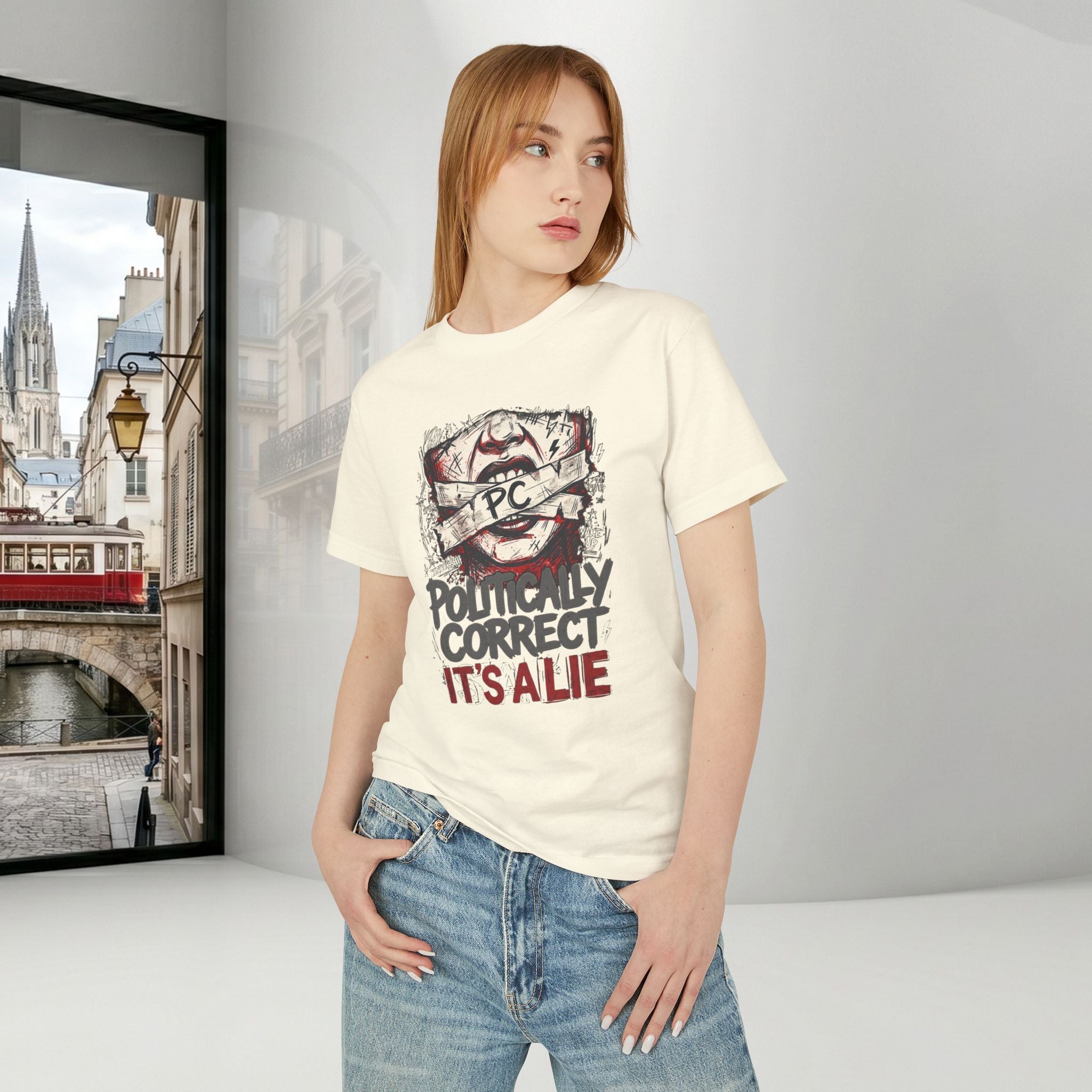 Politically Correct is a Lie Tee | Unisex Graphic T‑Shirt
