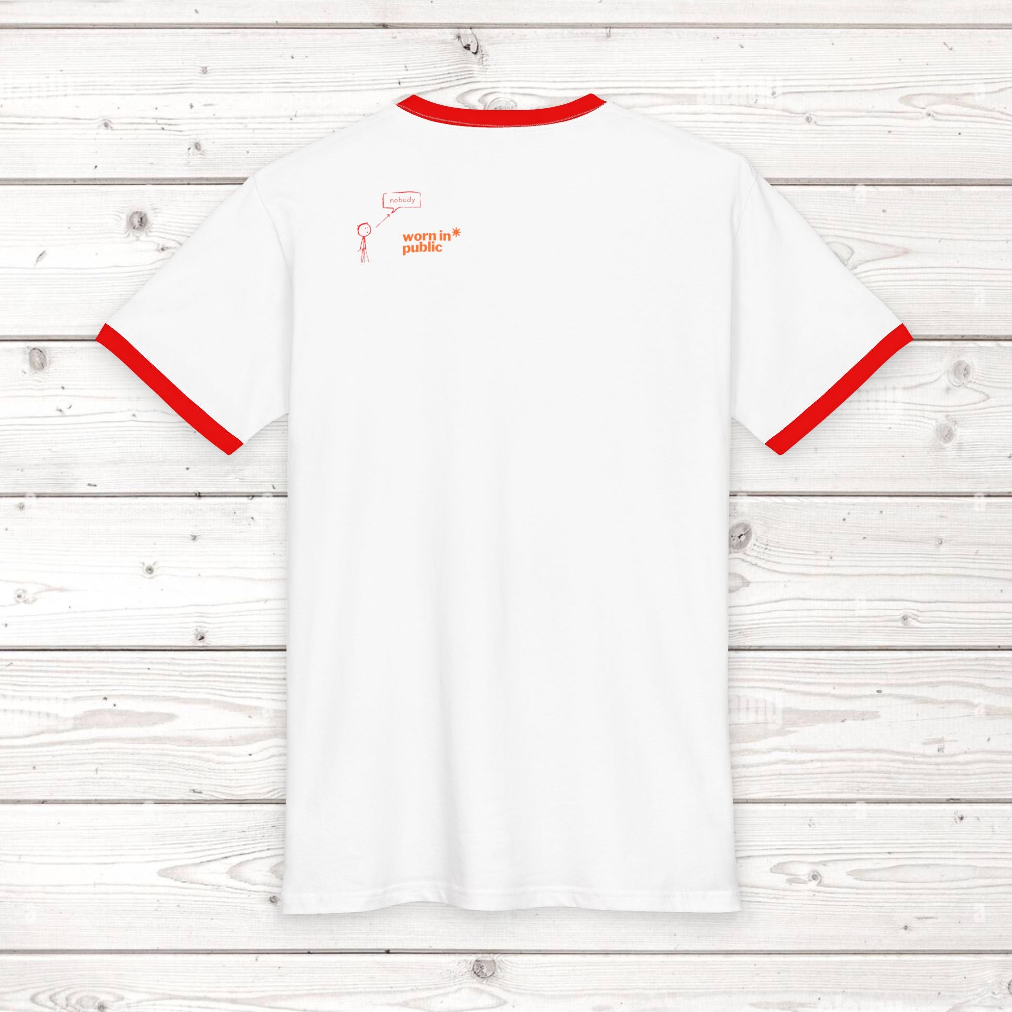 Men's Ringer Tee | "Did I Tattoo Your Name On My Ass?" Funny Graphic Tee