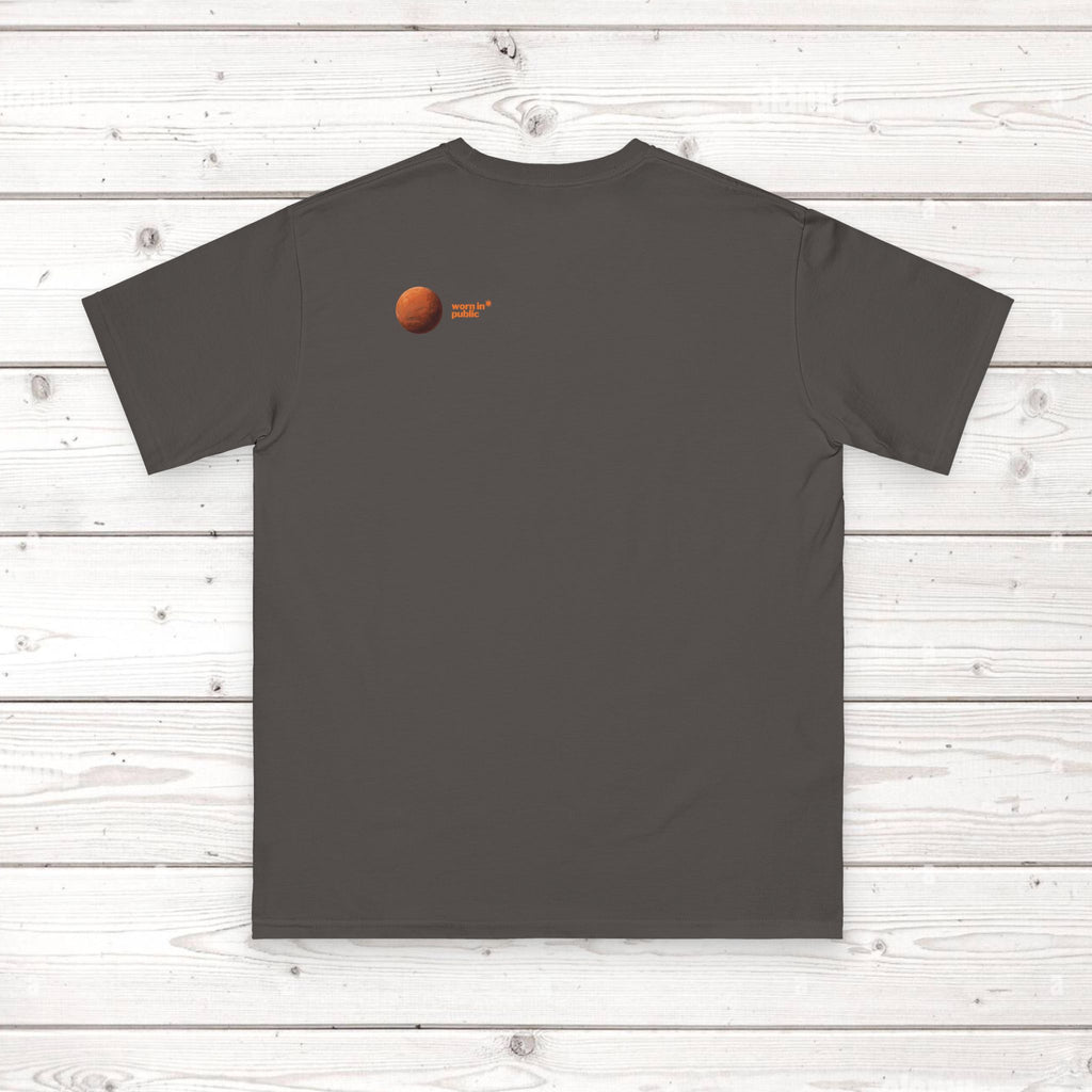 Mars Is Too Far ORGANIC T-Shirt — Retro Space Graphic Tee