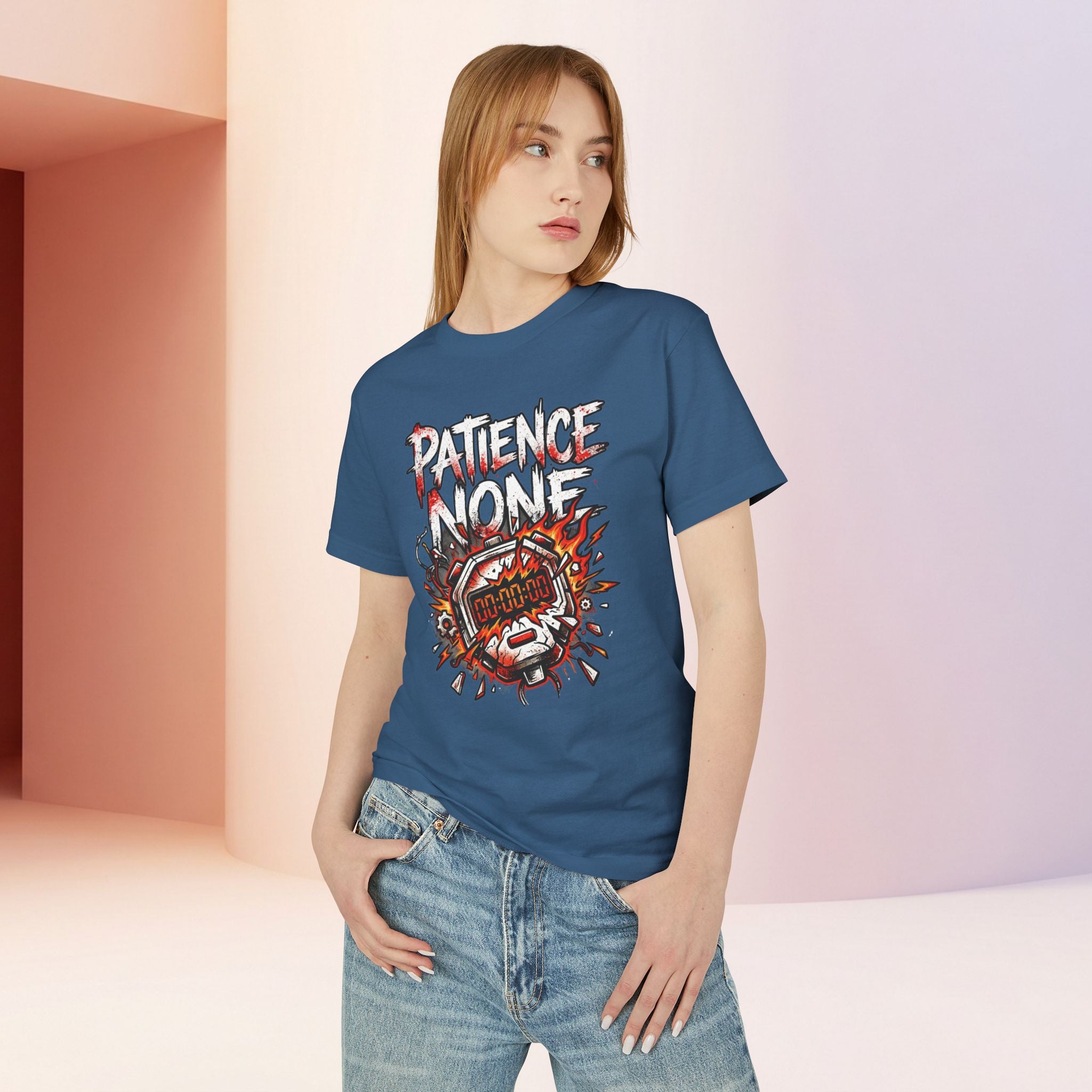 Patience None | Bomb Timer Streetwear Graphic Tee