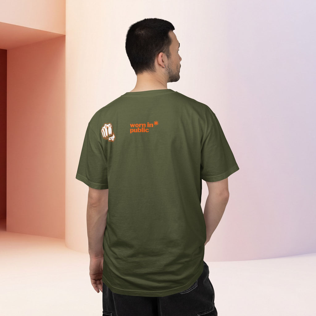 I Don't Care Graphic T-Shirt | Bold Statement Tee with 'I DON'T CARE' Print