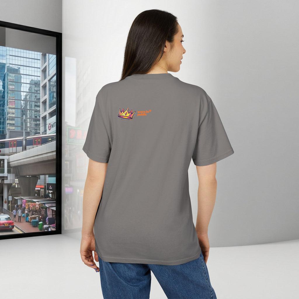 Conceived Unequal | Oversized Boxy Graphic Tee